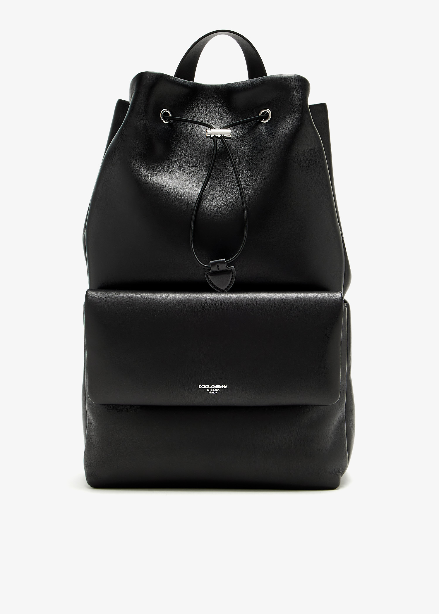 

Calfskin backpack, Black