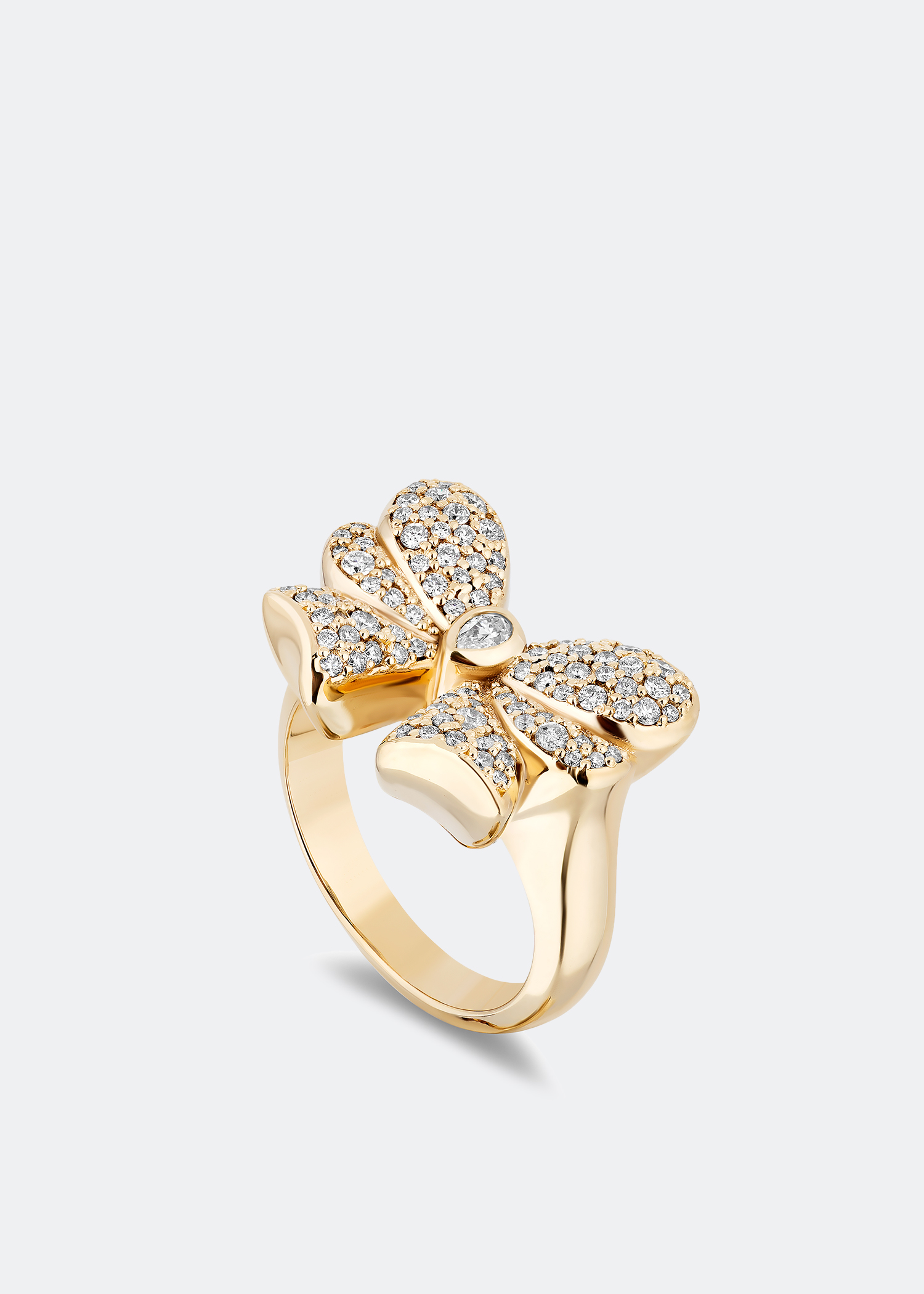 

Sunny Bow ring, Gold