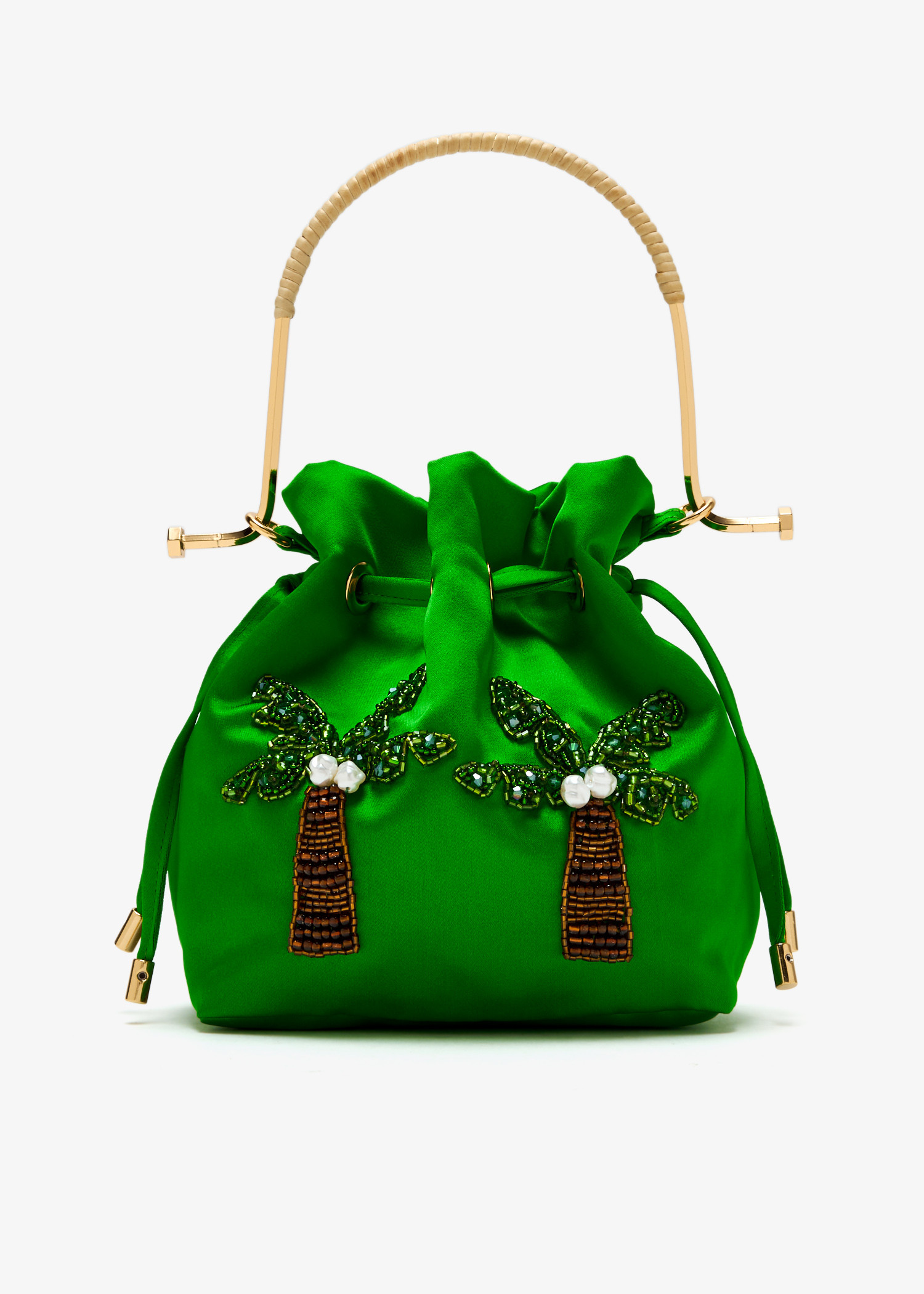 

Bel Cetim Aloha bag, Green
