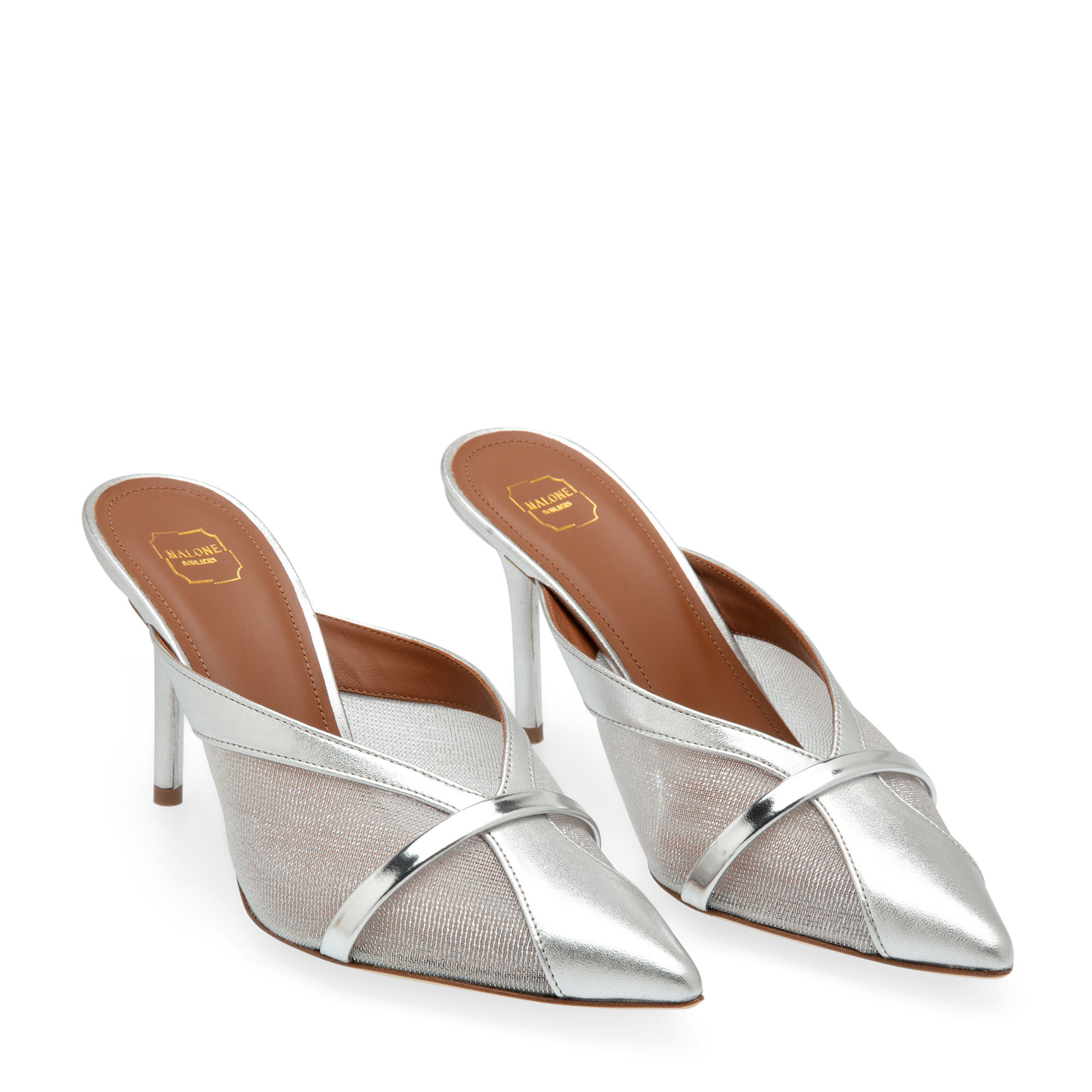 

Bobbi 85 mules, Silver