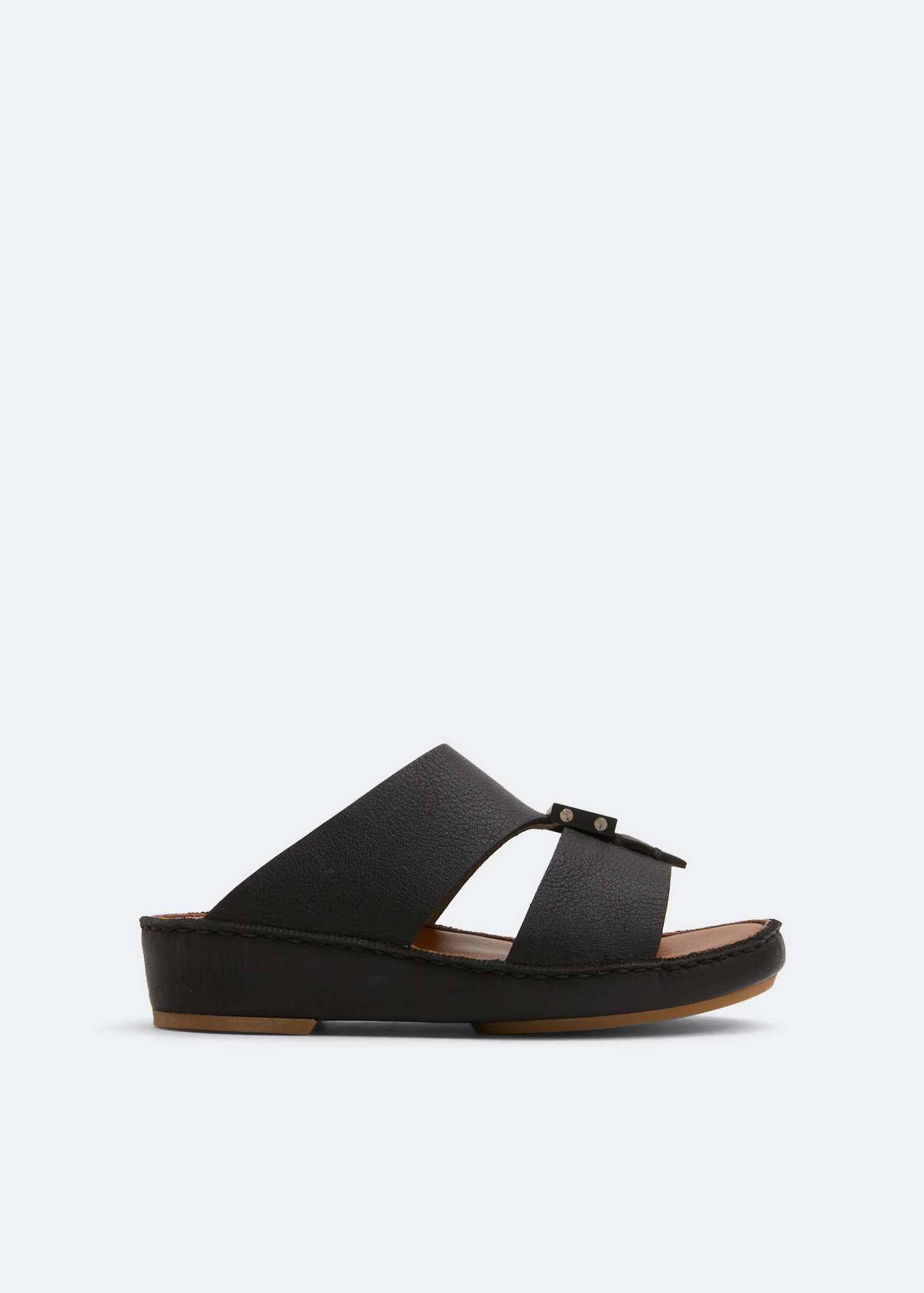 

Arabic leather sandals, Black