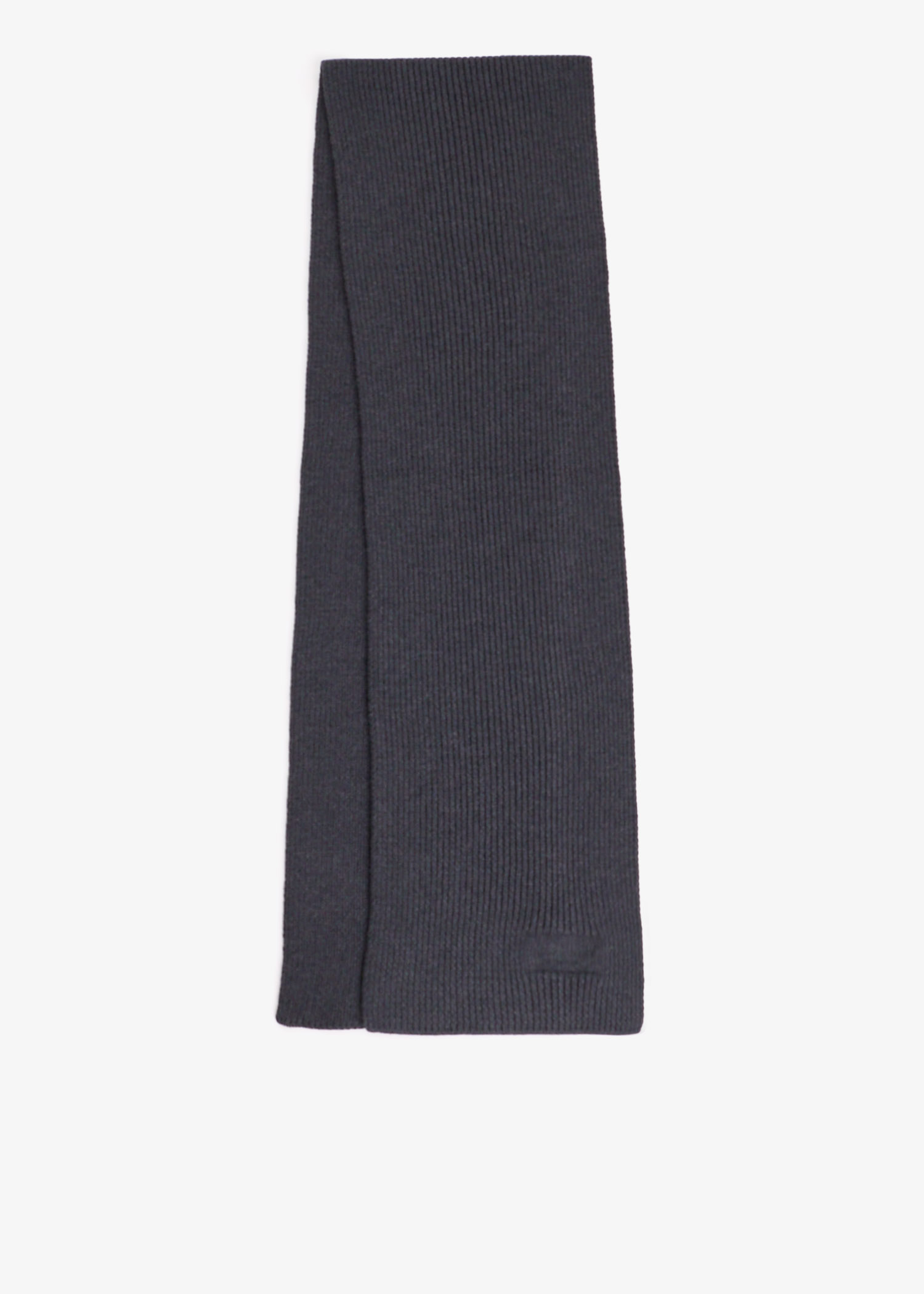 

Logo wool scarf, Grey