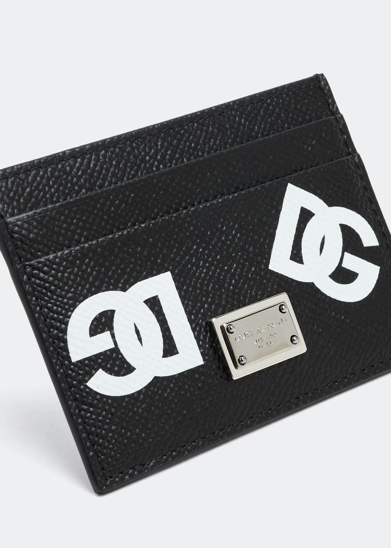 

DG logo card holder, Black