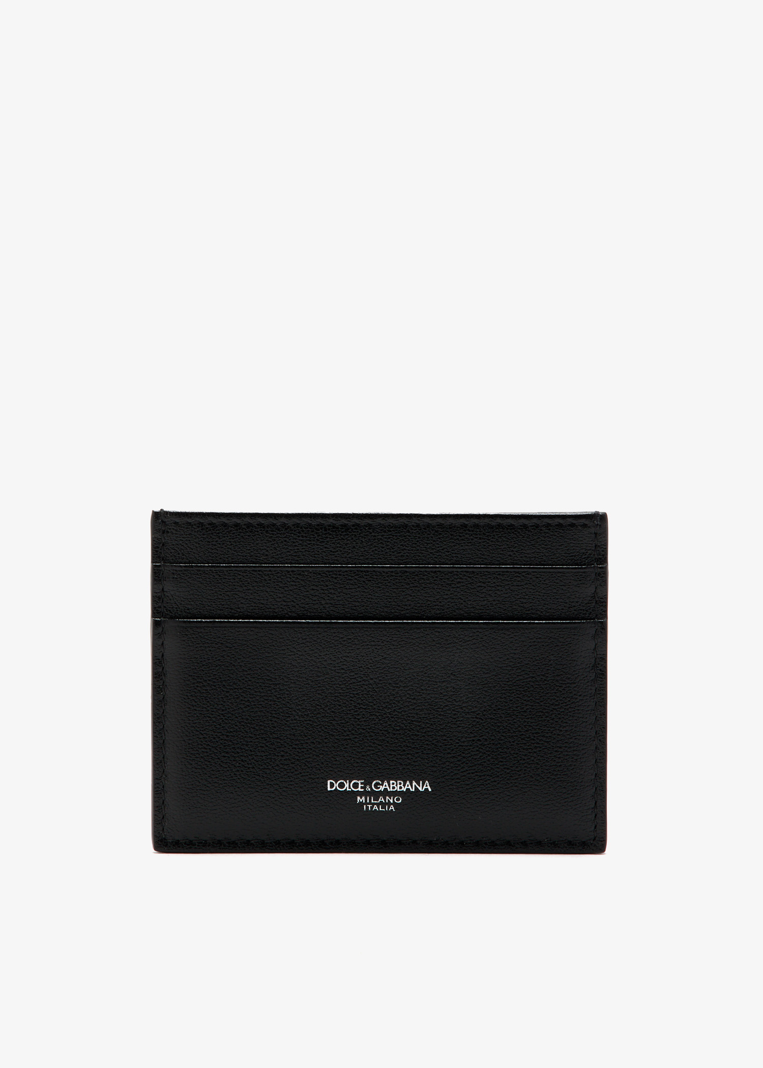 

Calfskin card holder, Black