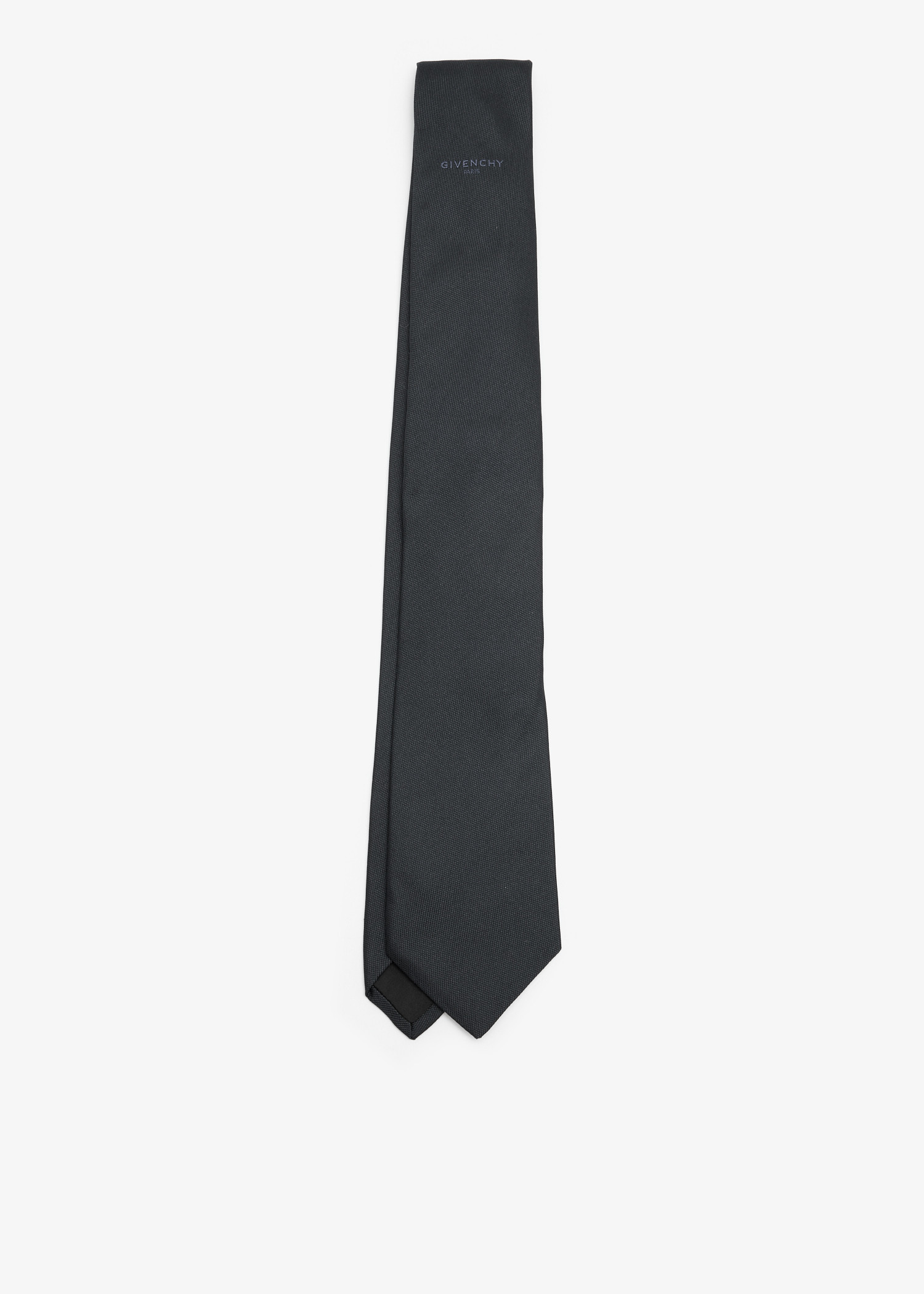 

Silk jacquard tie, Black
