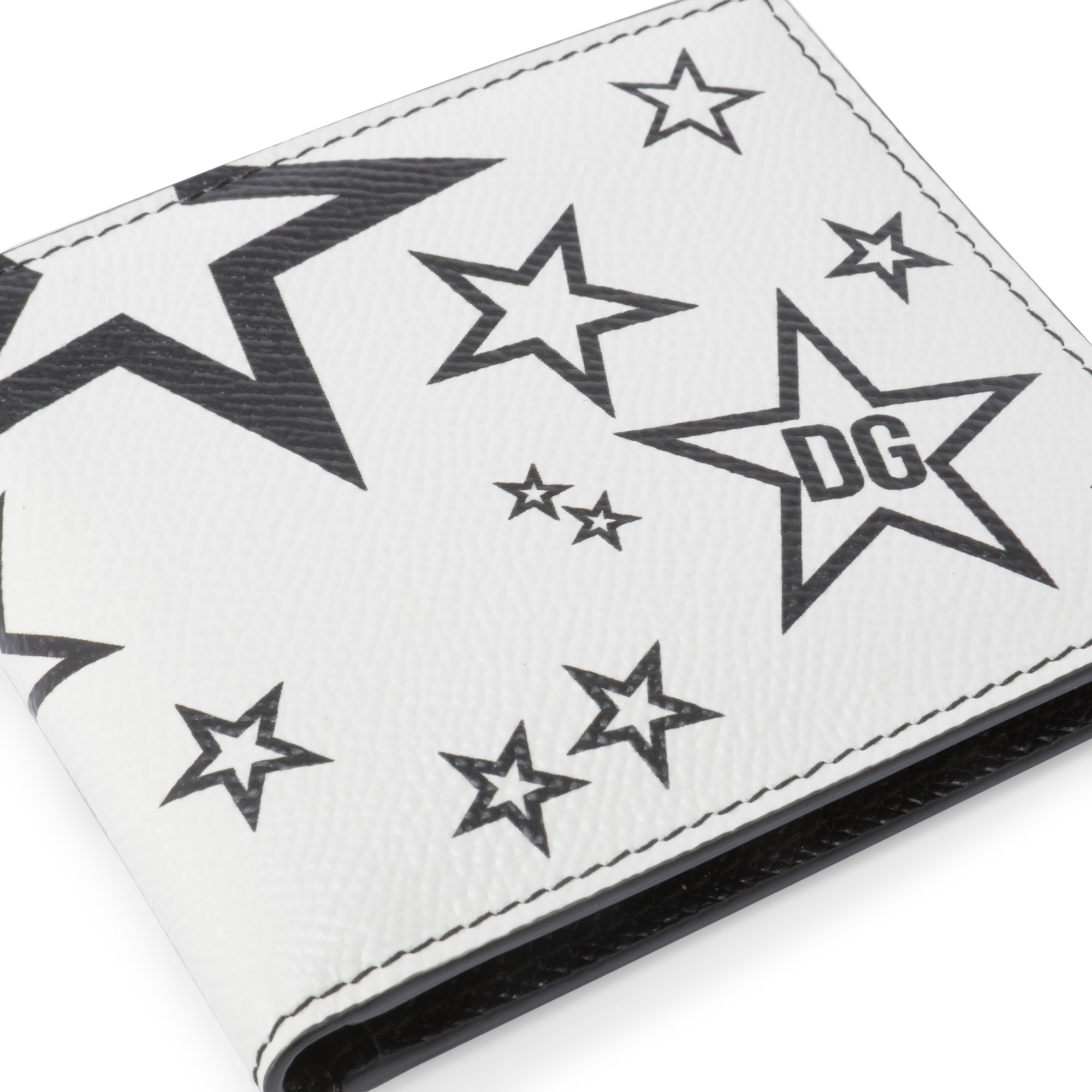 

Small Dauphine printed wallet, White