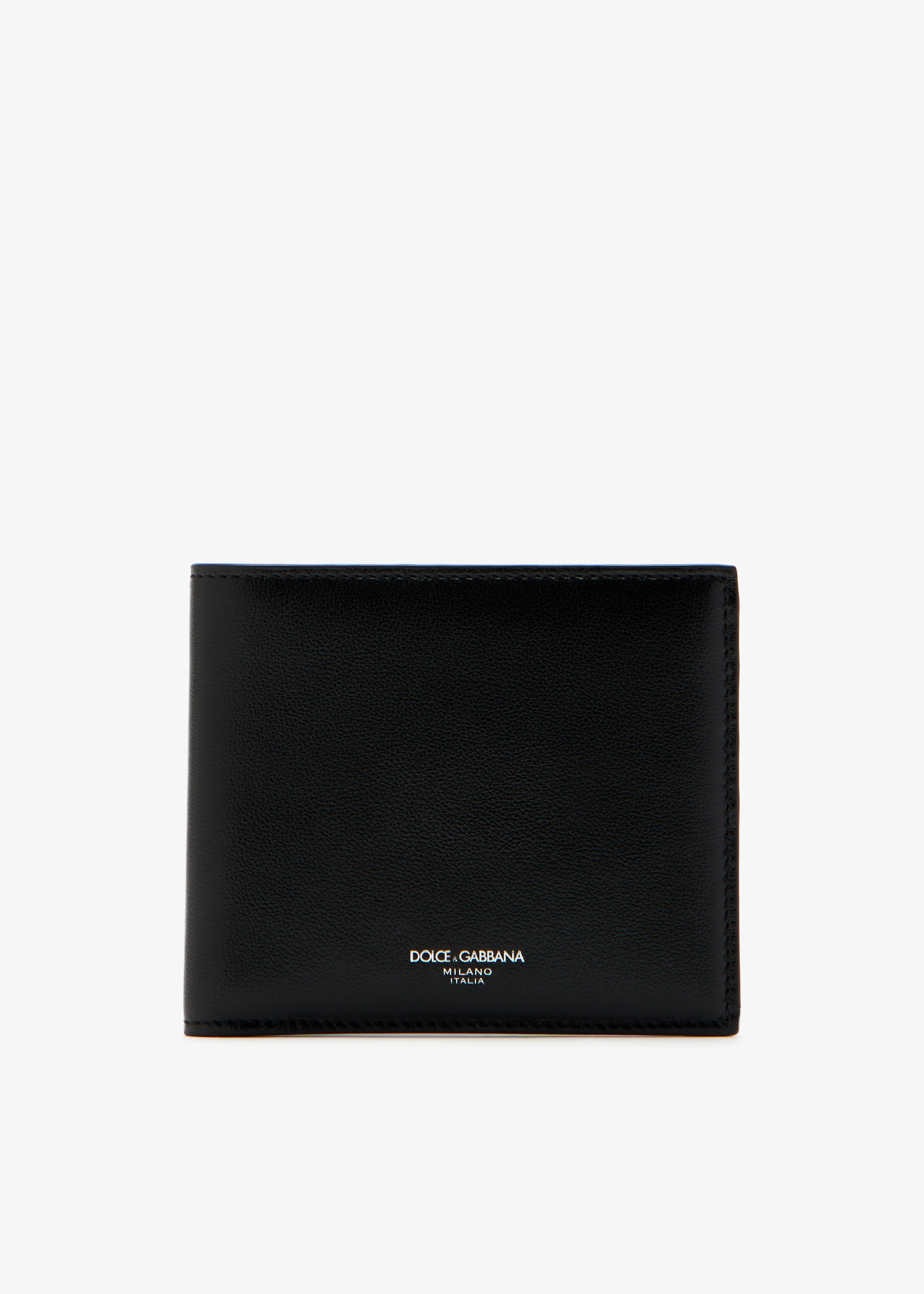 

Calfskin bifold wallet, Black