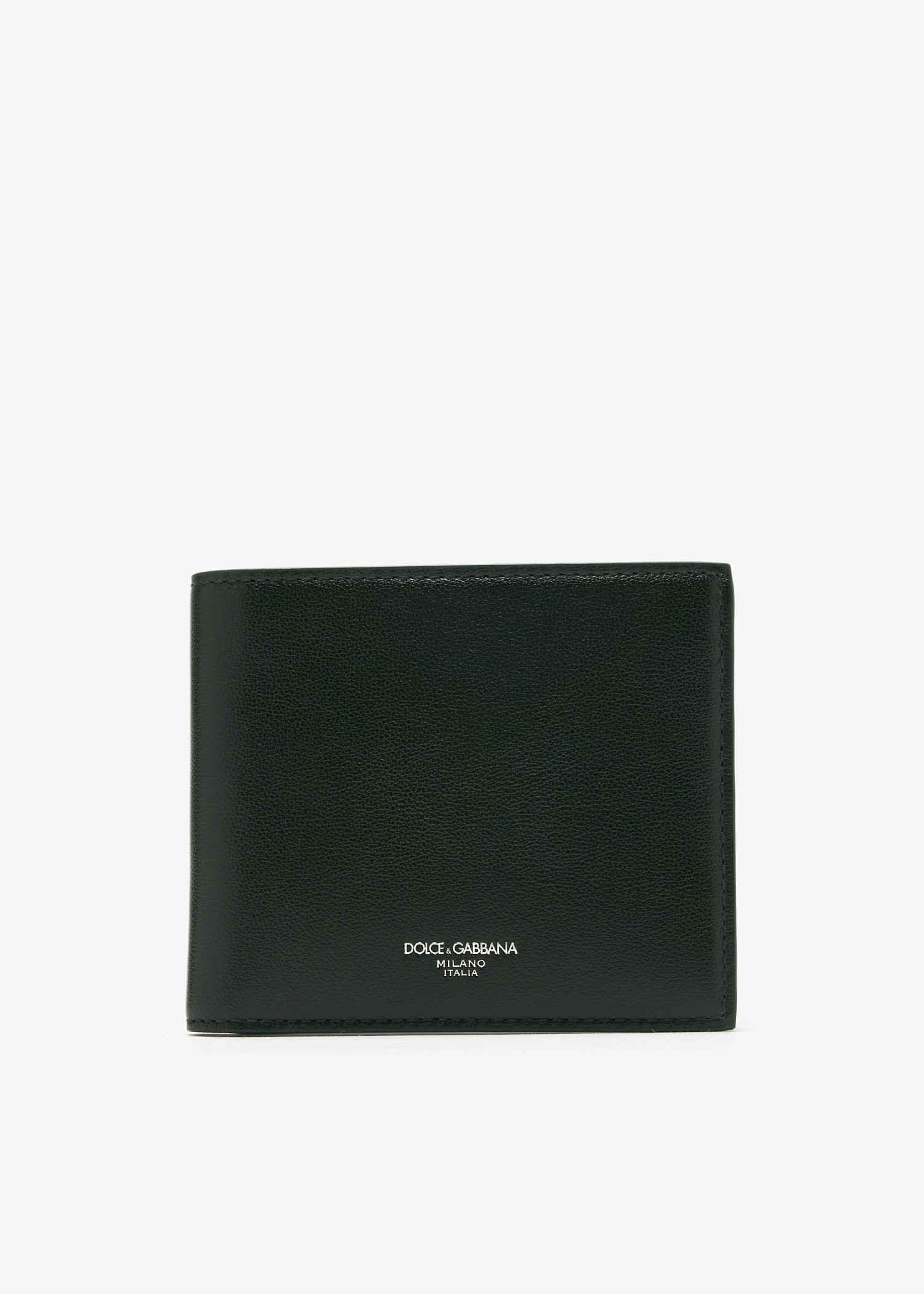 

Calfskin bifold wallet, Green