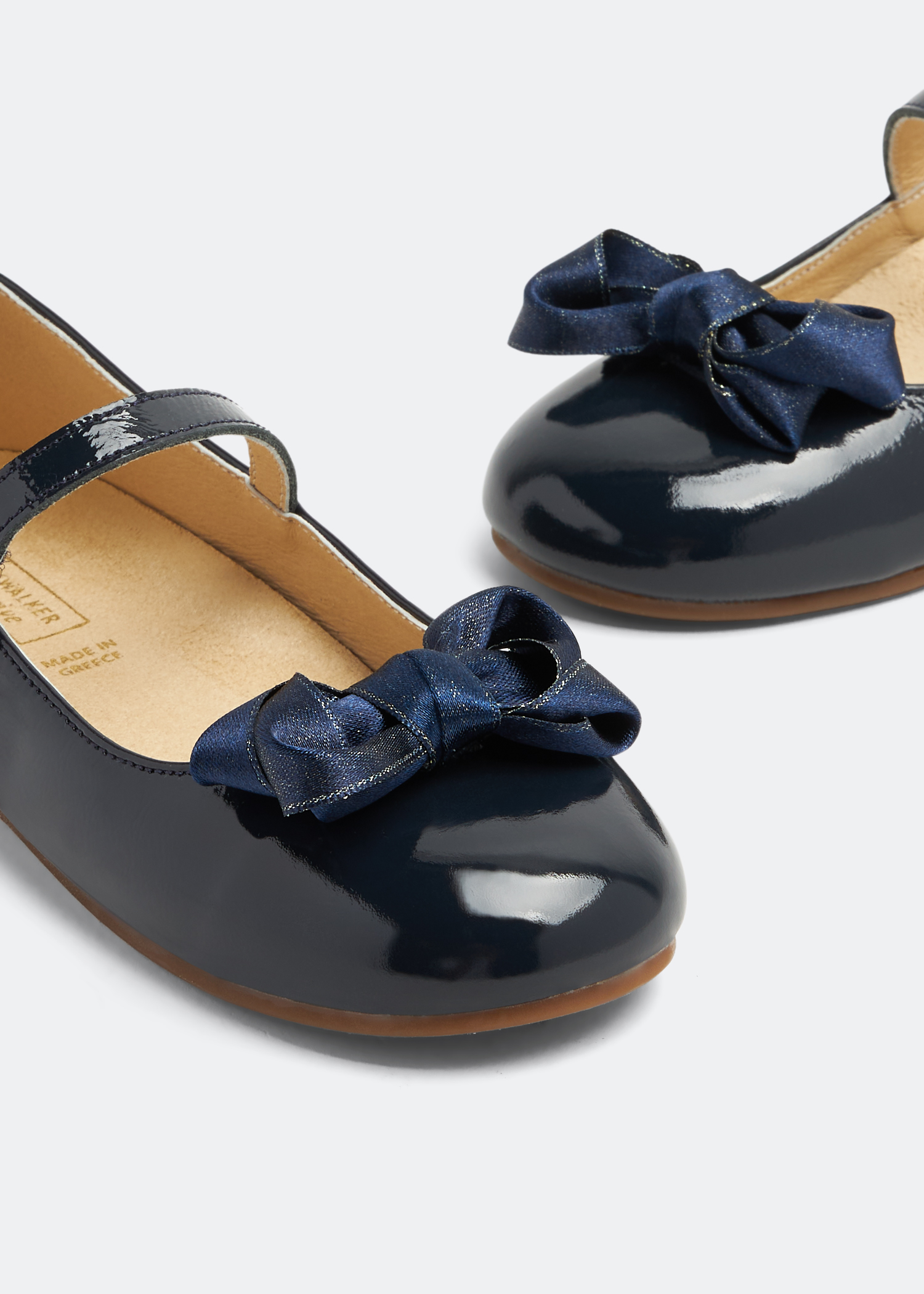 

Bow ballerinas, Blue