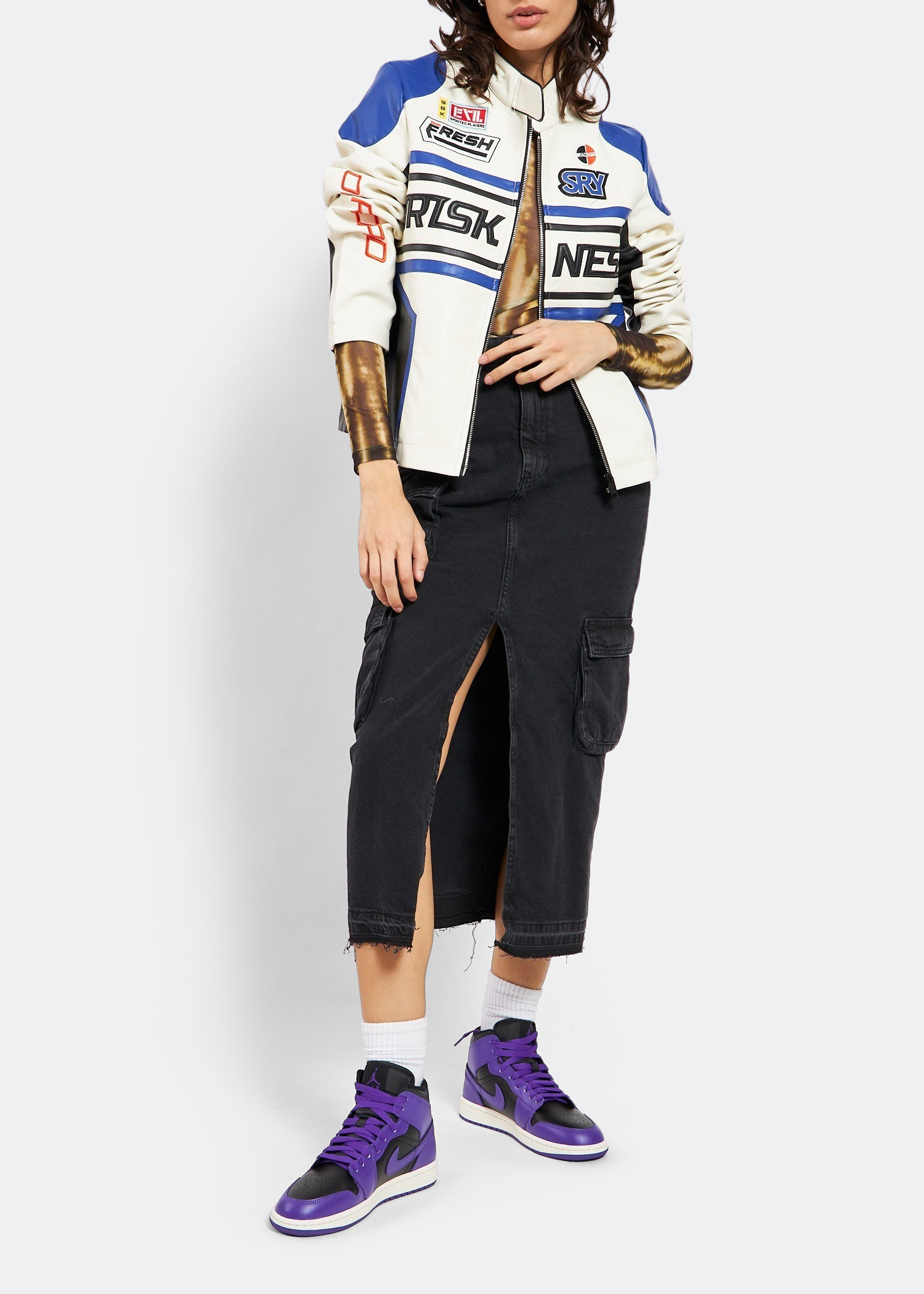 

Air Jordan 1 Mid 'Dark Concord' sneakers, Purple