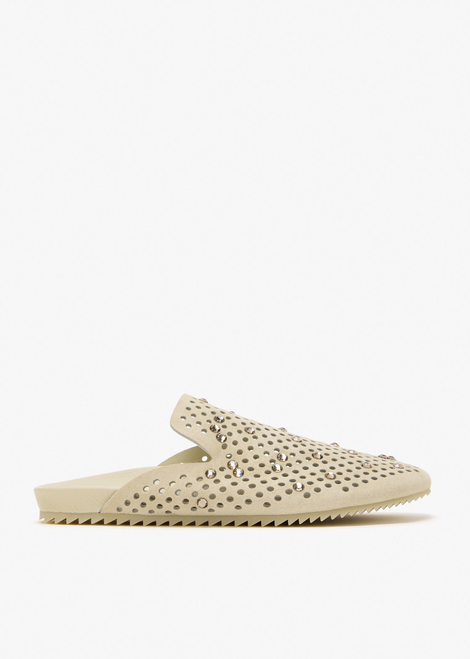 

Braidy slippers, Beige
