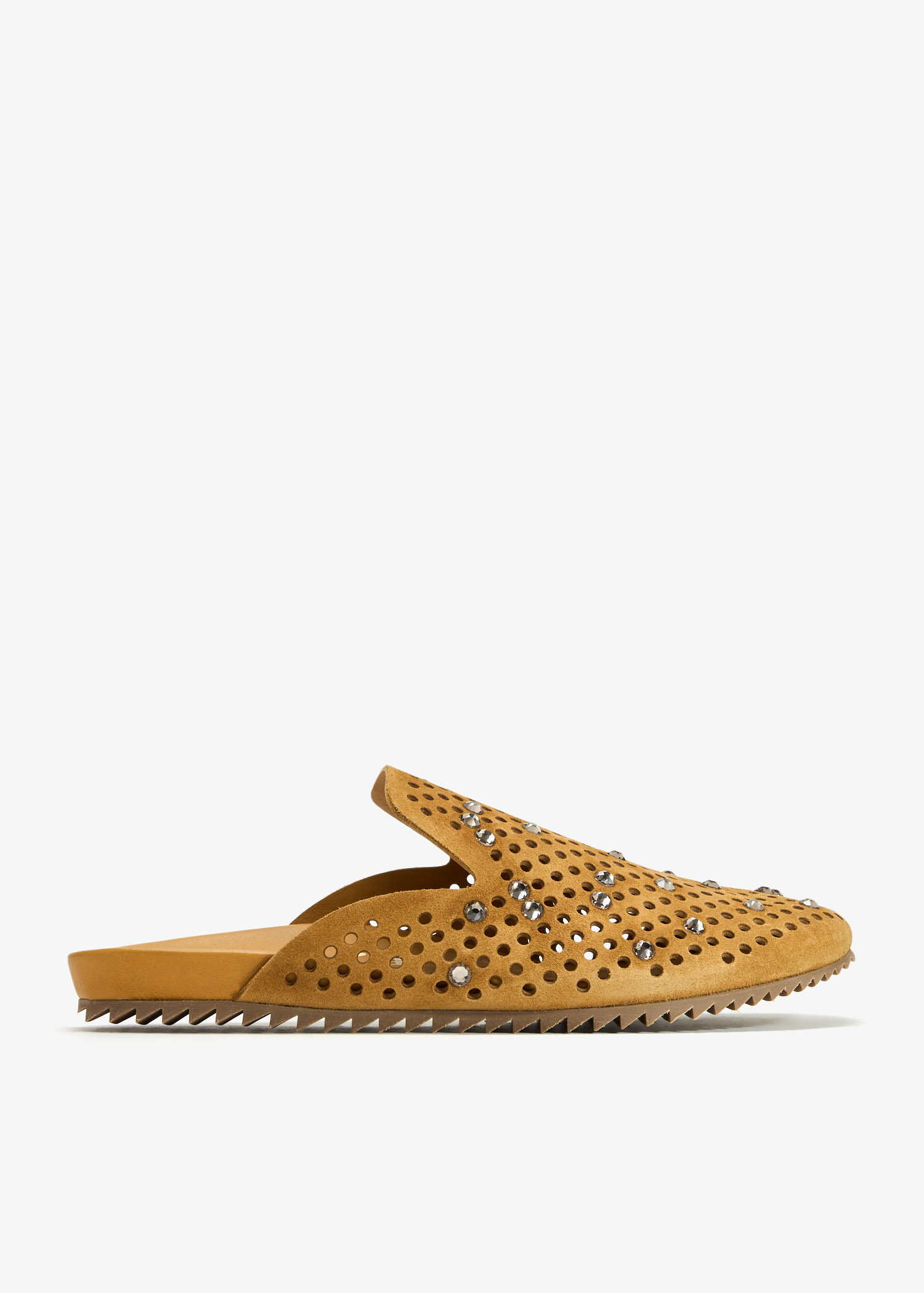 

Braidy slippers, Brown