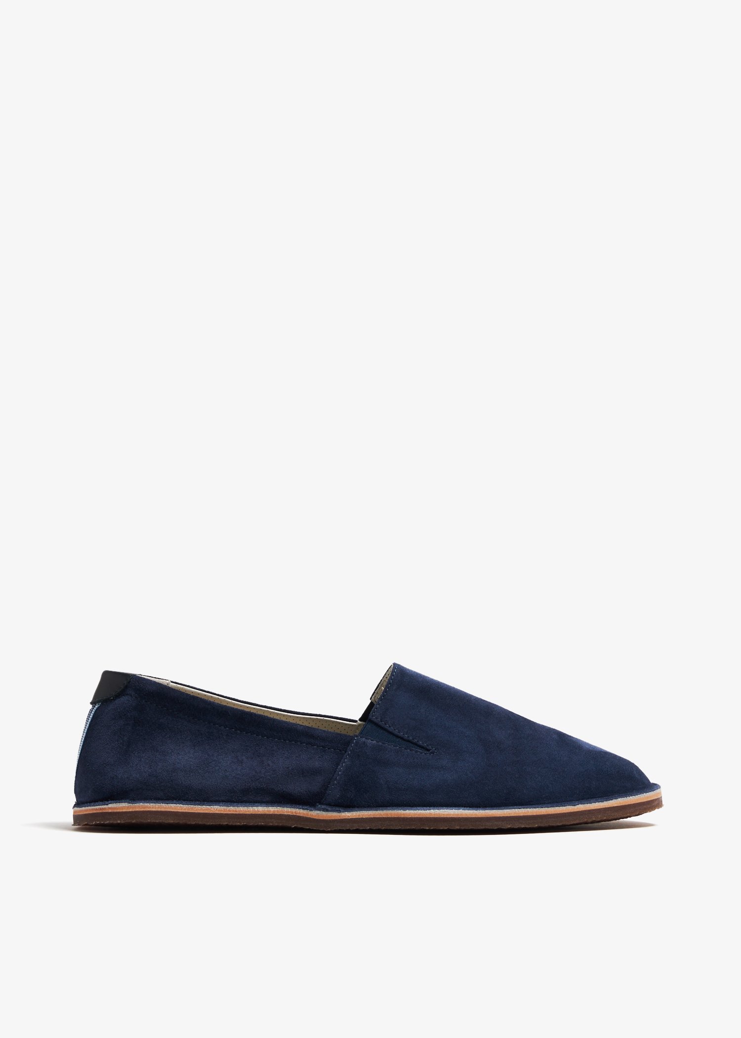 

Suede slippers, Blue