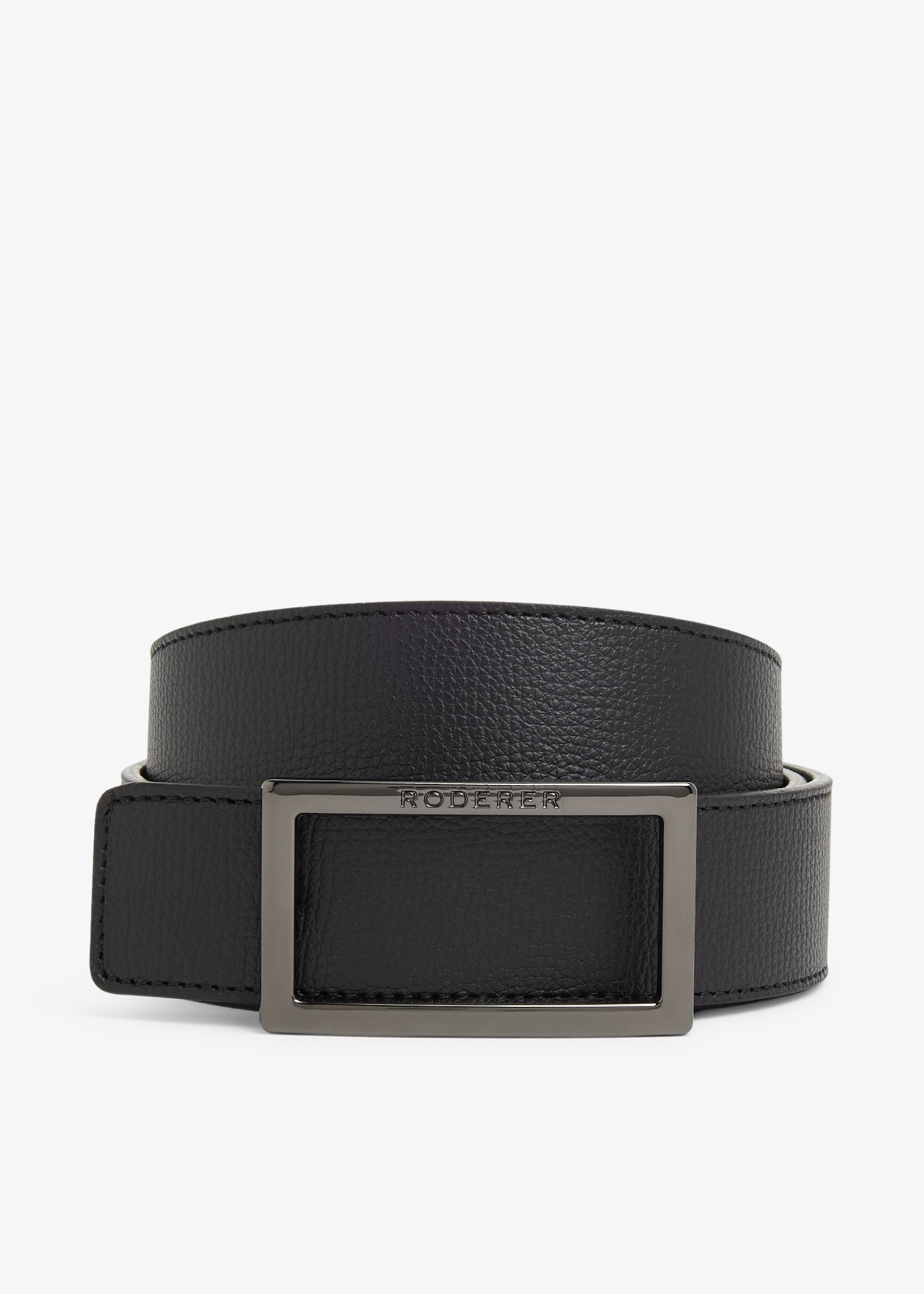 

Ace reversible belt, Black