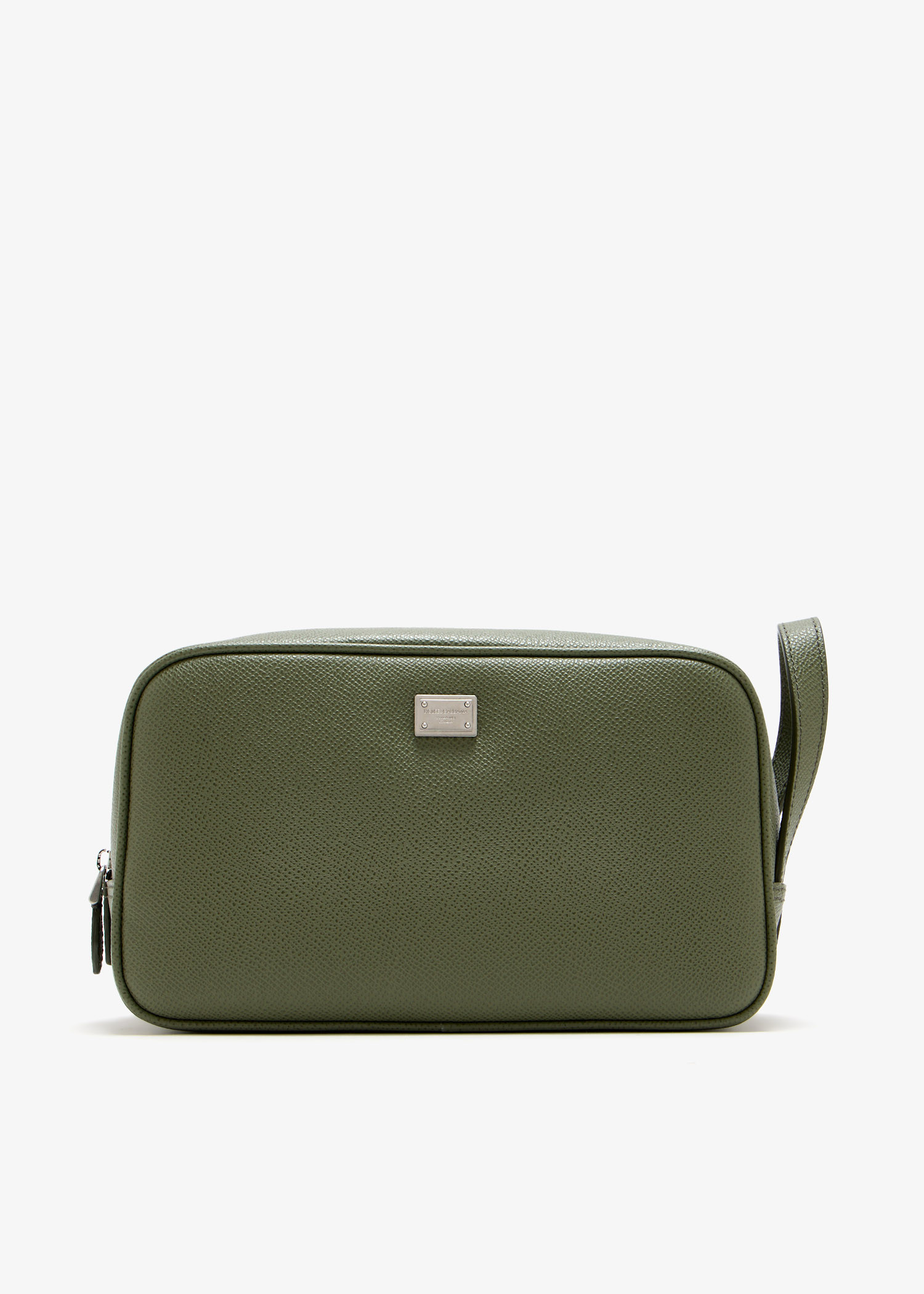 

Calfskin necessaire, Khaki