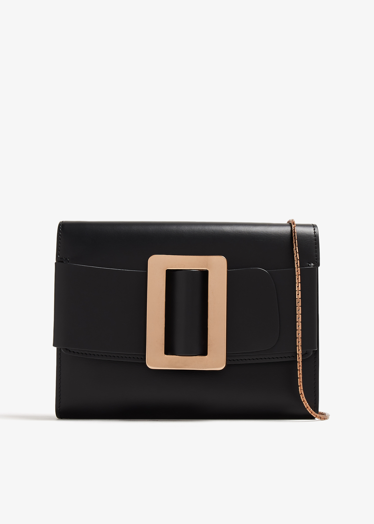 

Buckle travel crossbody bag, Black