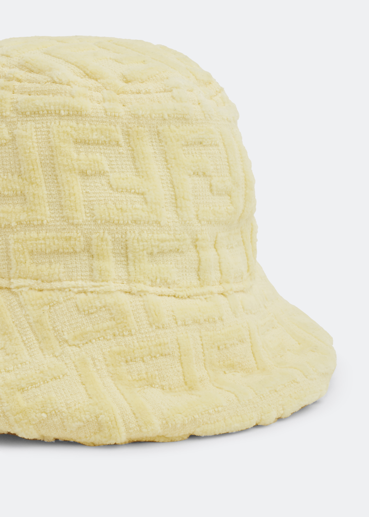 

Logo terry bucket hat, Yellow