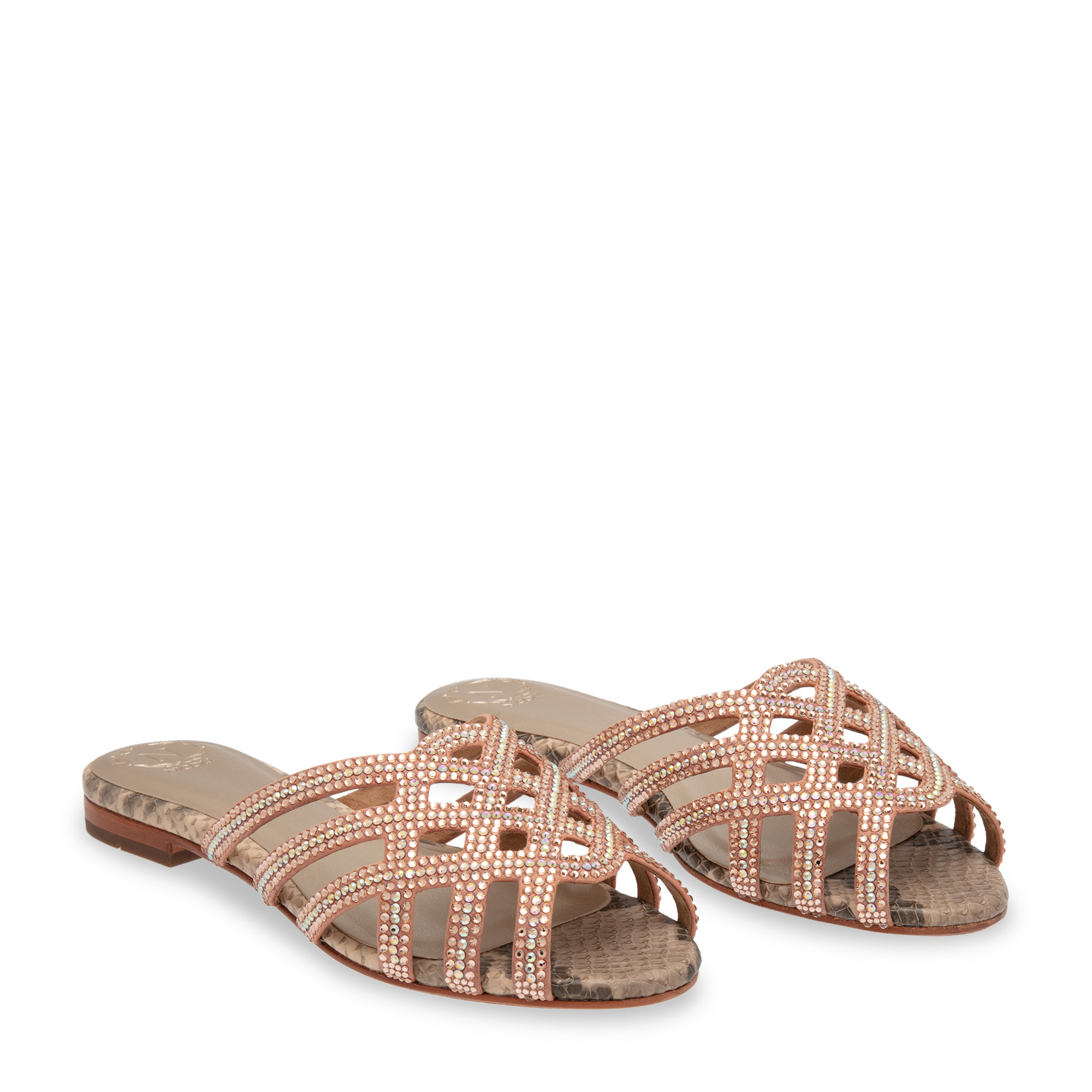 

Byna flat sandals, Orange