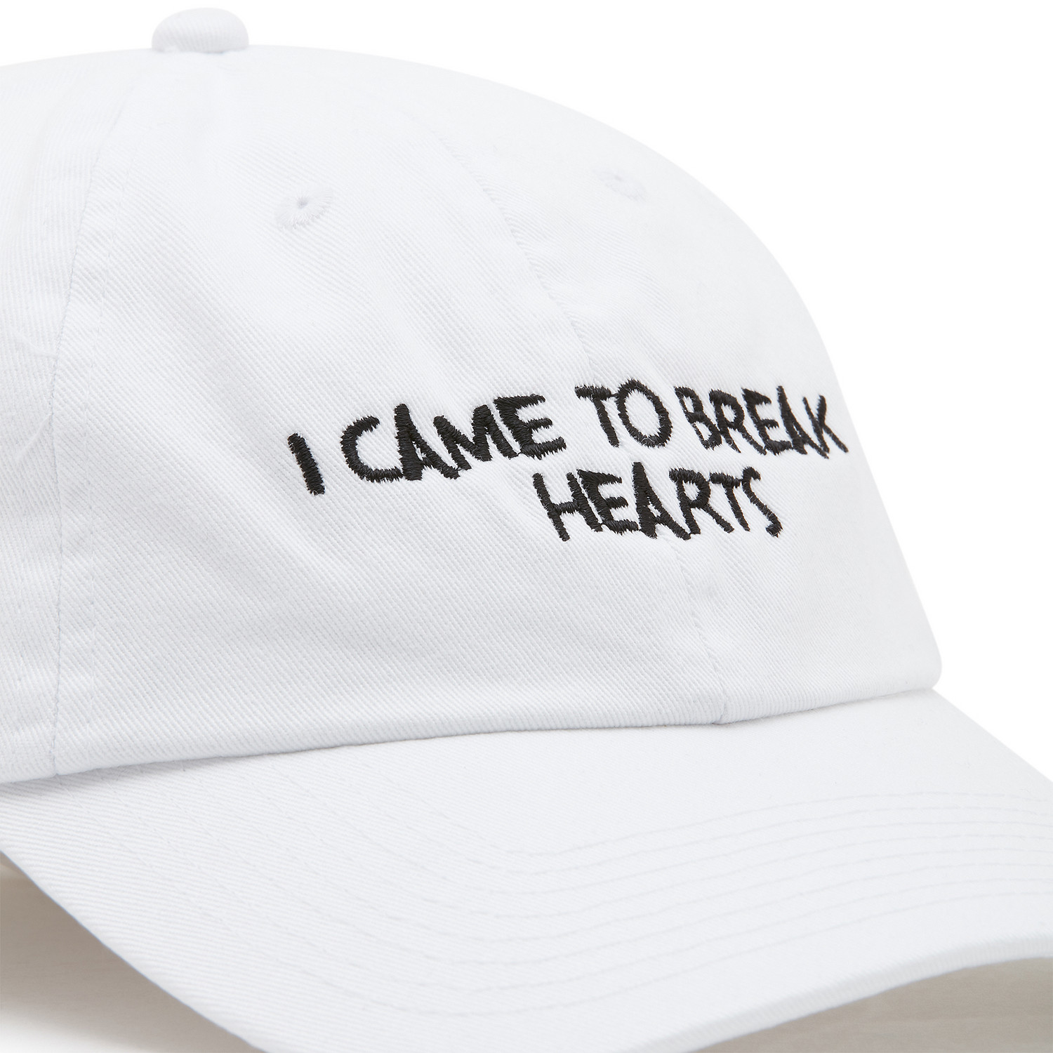 

I came to break hearts cap, Black