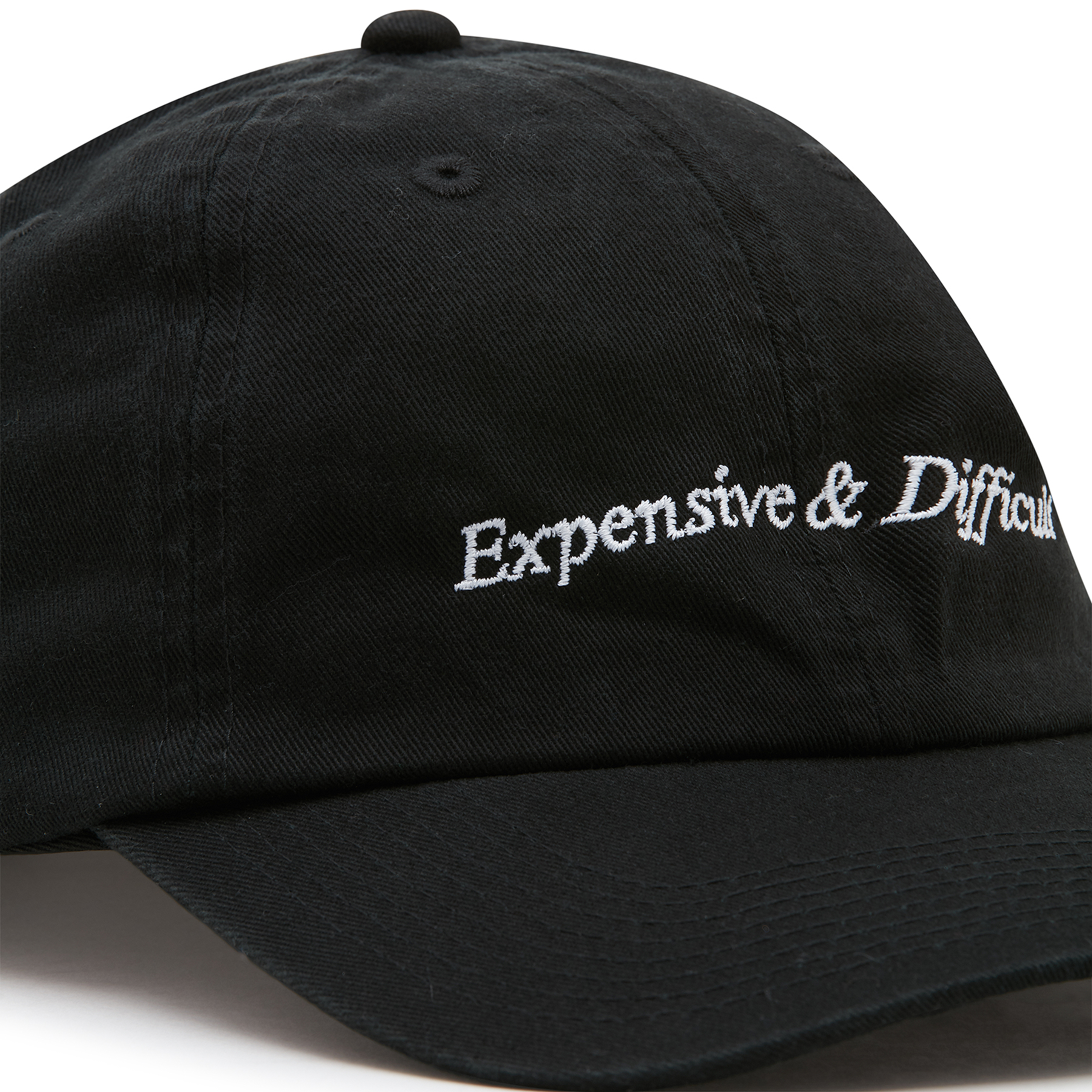 

Expensive & Difficult cap, Black