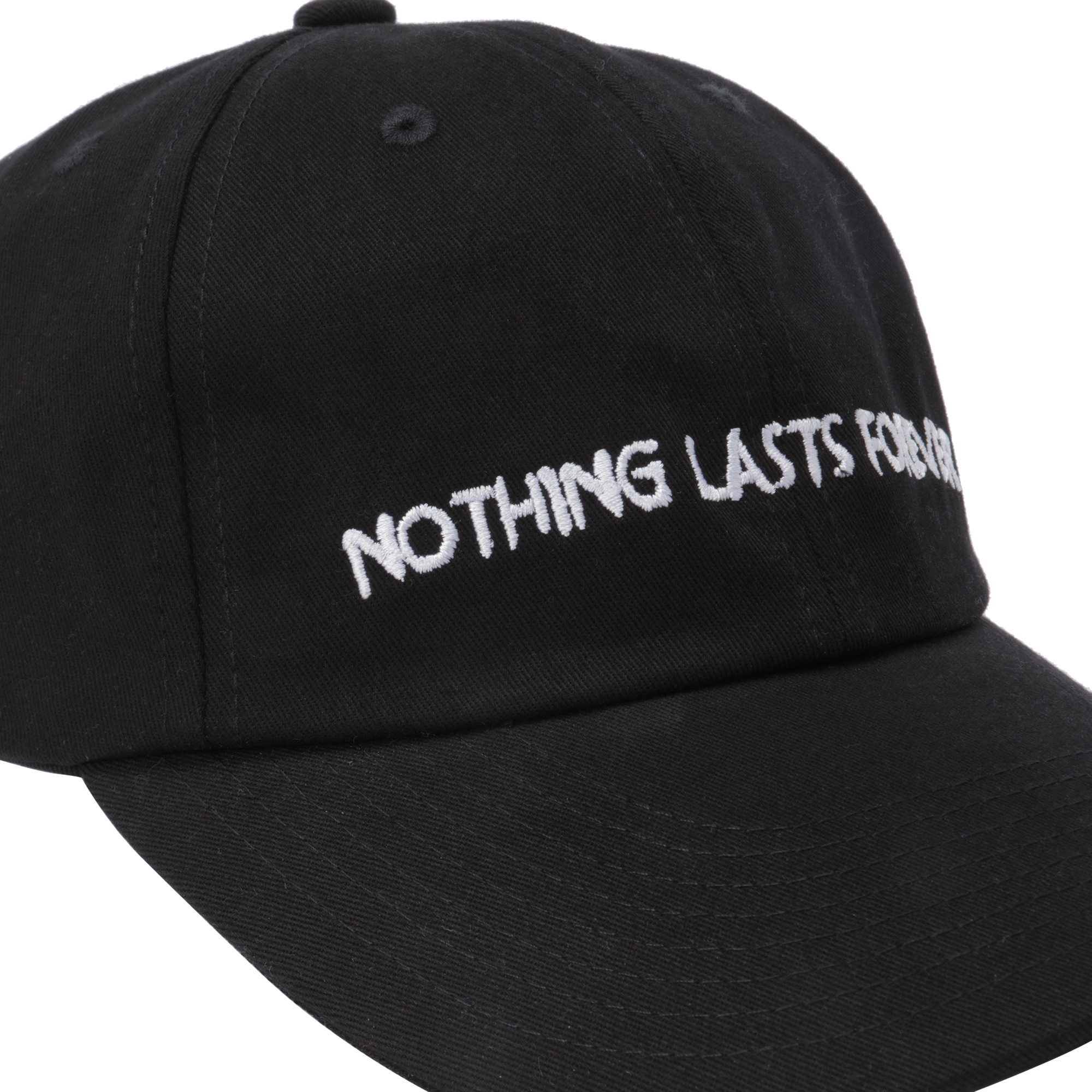 

Nothing Lasts Forever cap, Black