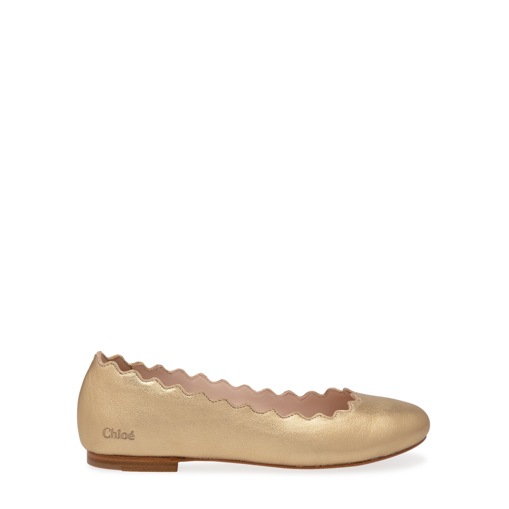 

Lauren ballet flats, Gold