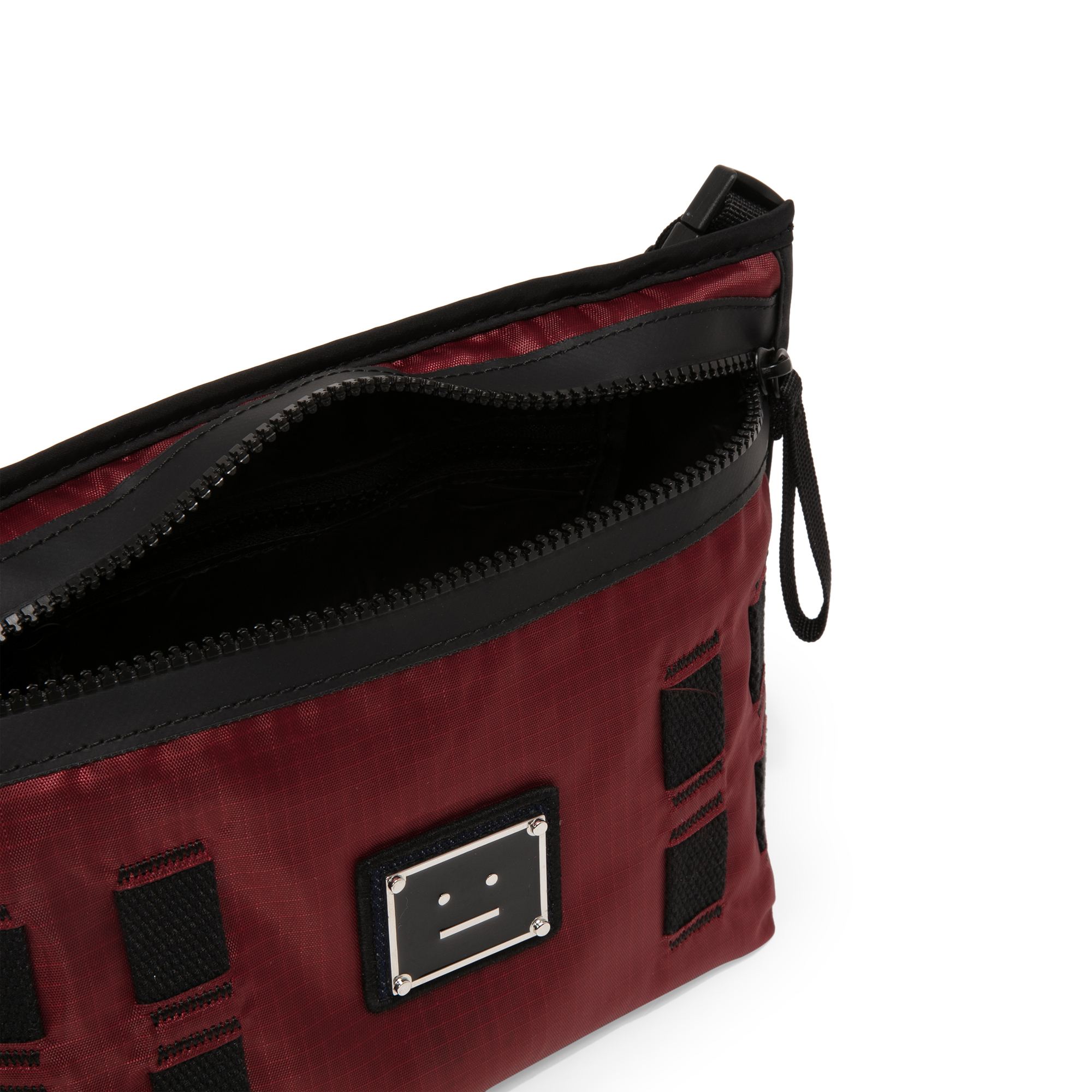 

Logo crossbody bag, Burgundy