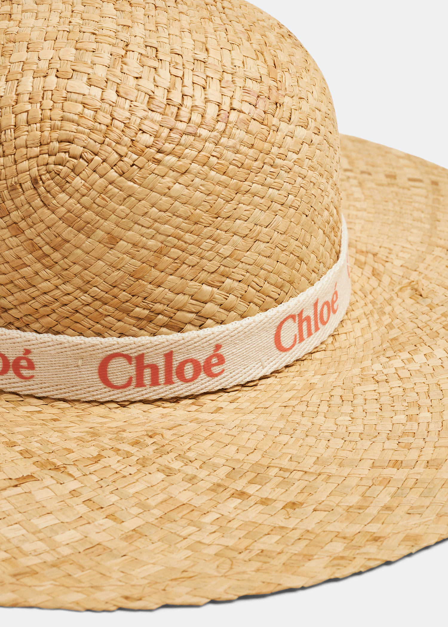 

Raffia hat, Beige