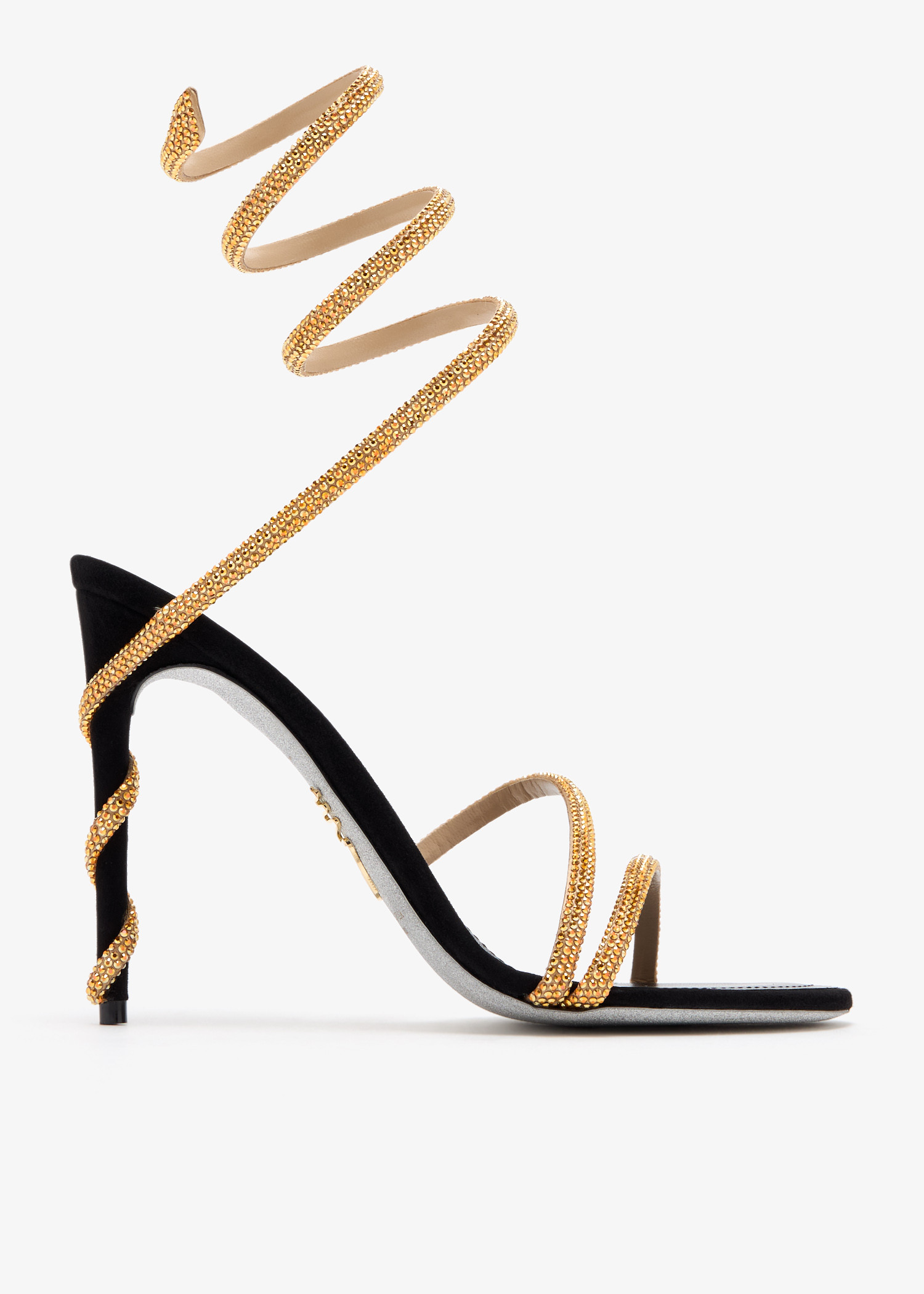 

Margot crystal sandals, Gold