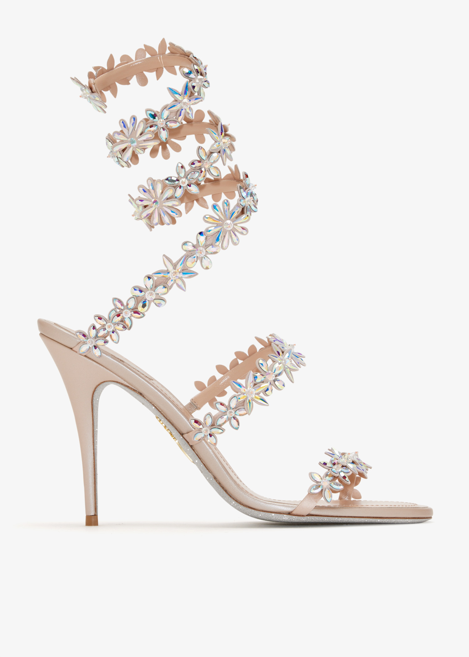 

Eden rystal-embellished sandals, Pink