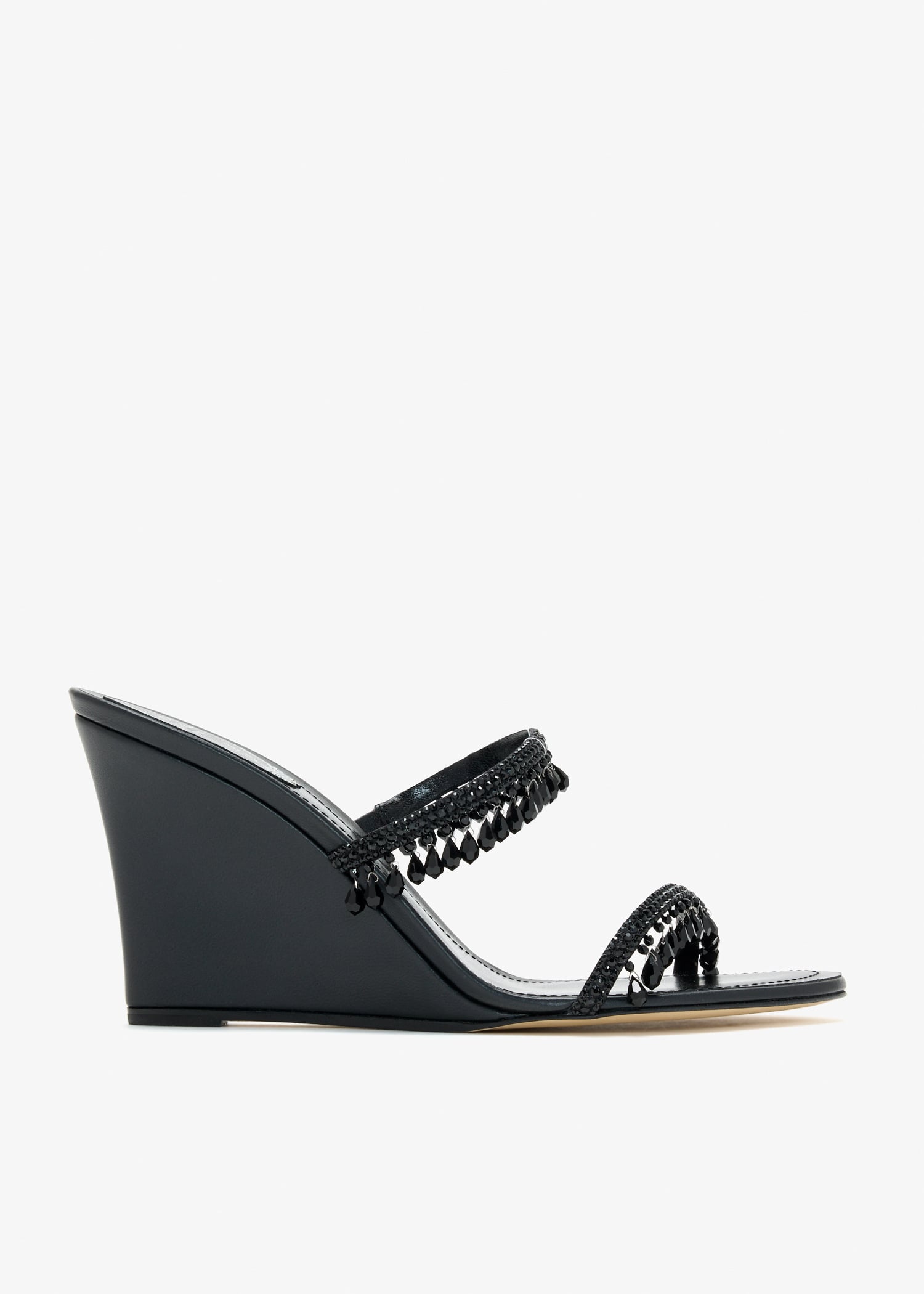 

Taylor wedge sandals, Black