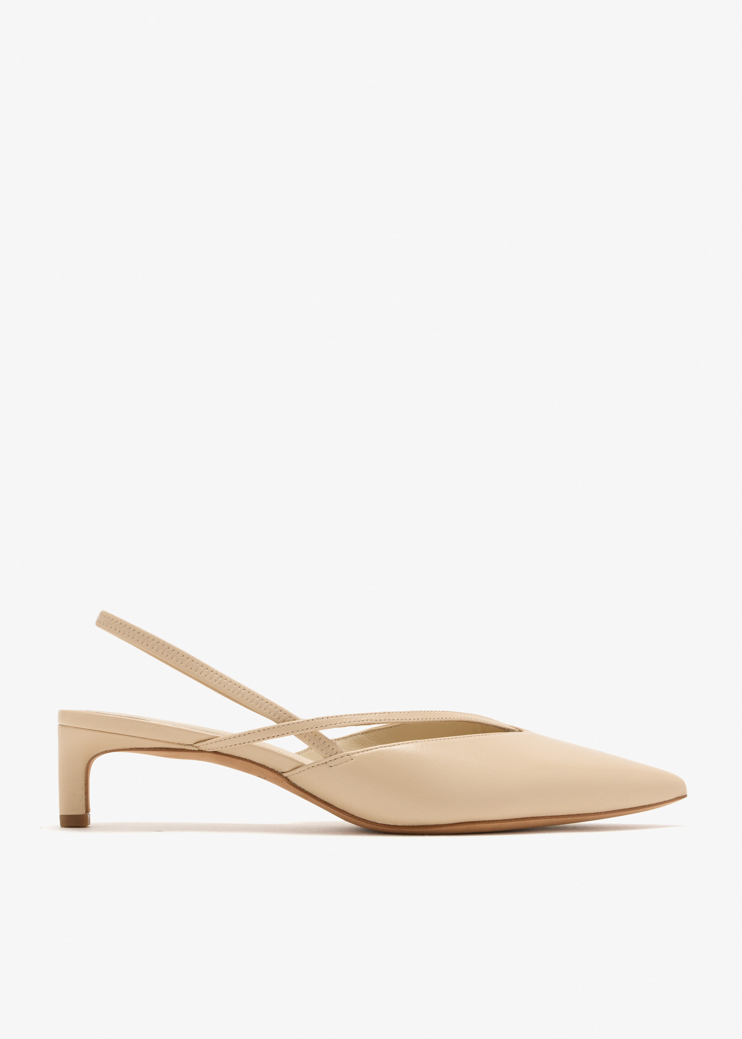 

Clara slingback pumps, Beige