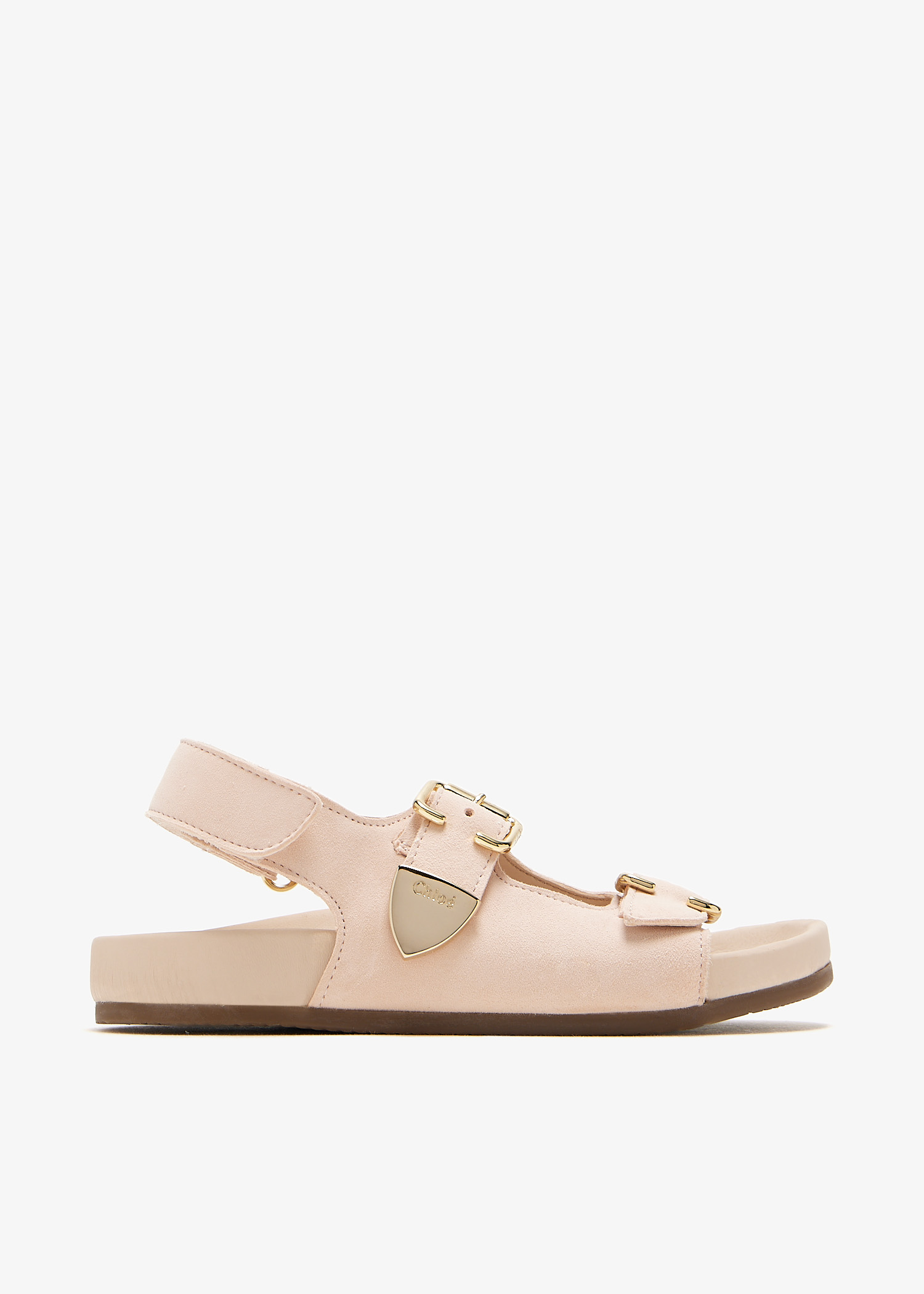 

Suede sandals, Pink