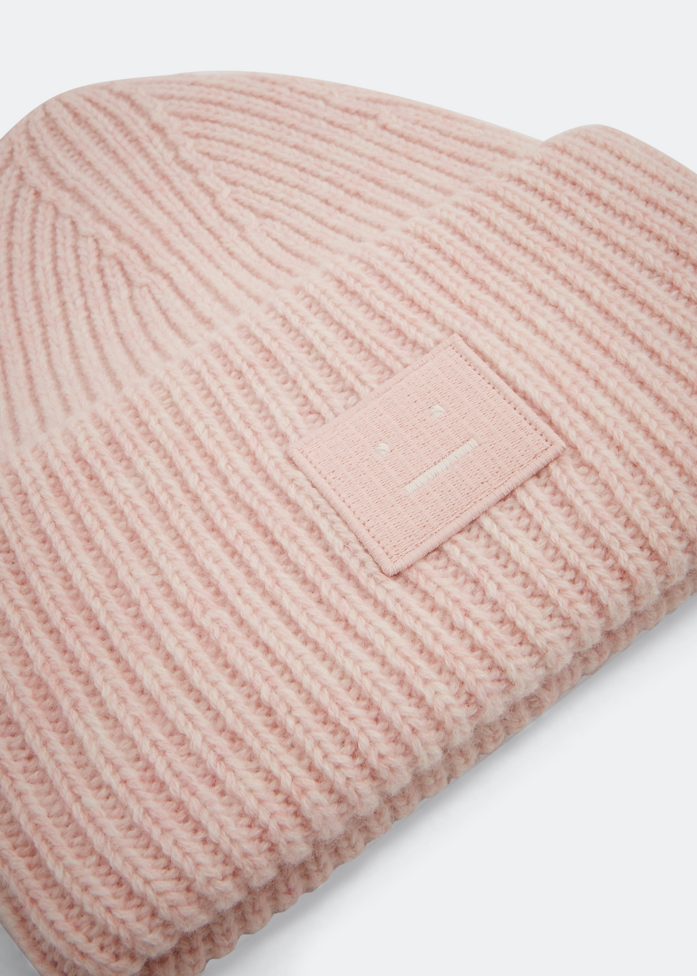 

Ribbed beanie hat, Pink