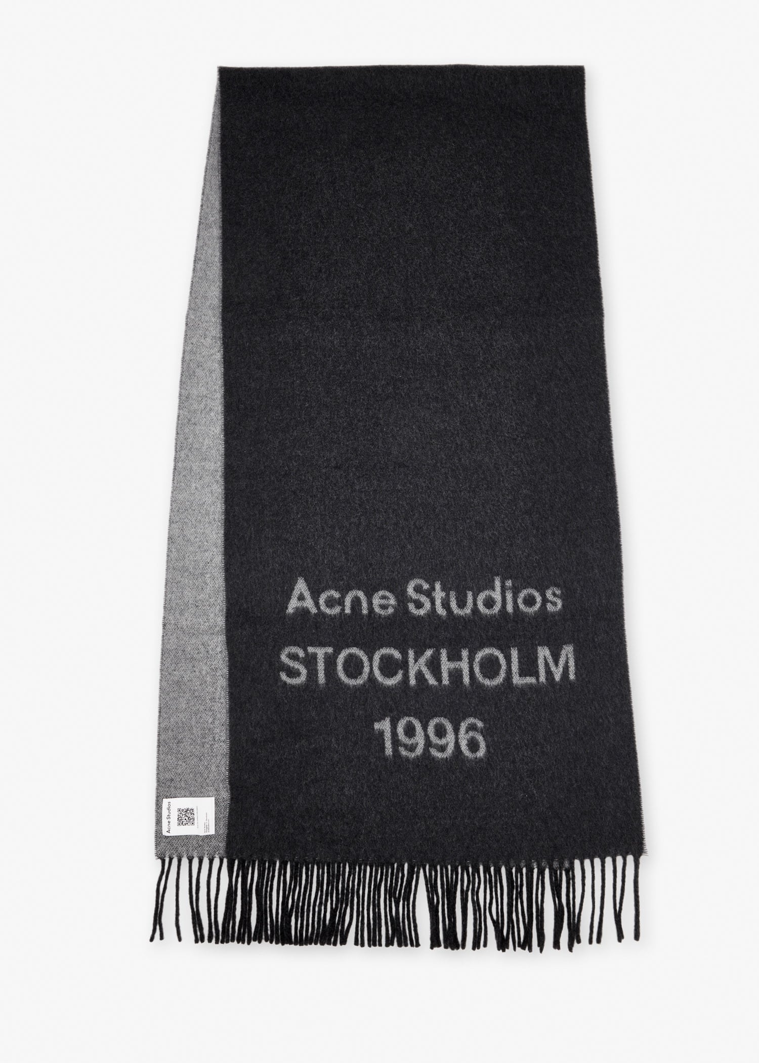 

Logo scarf, Black