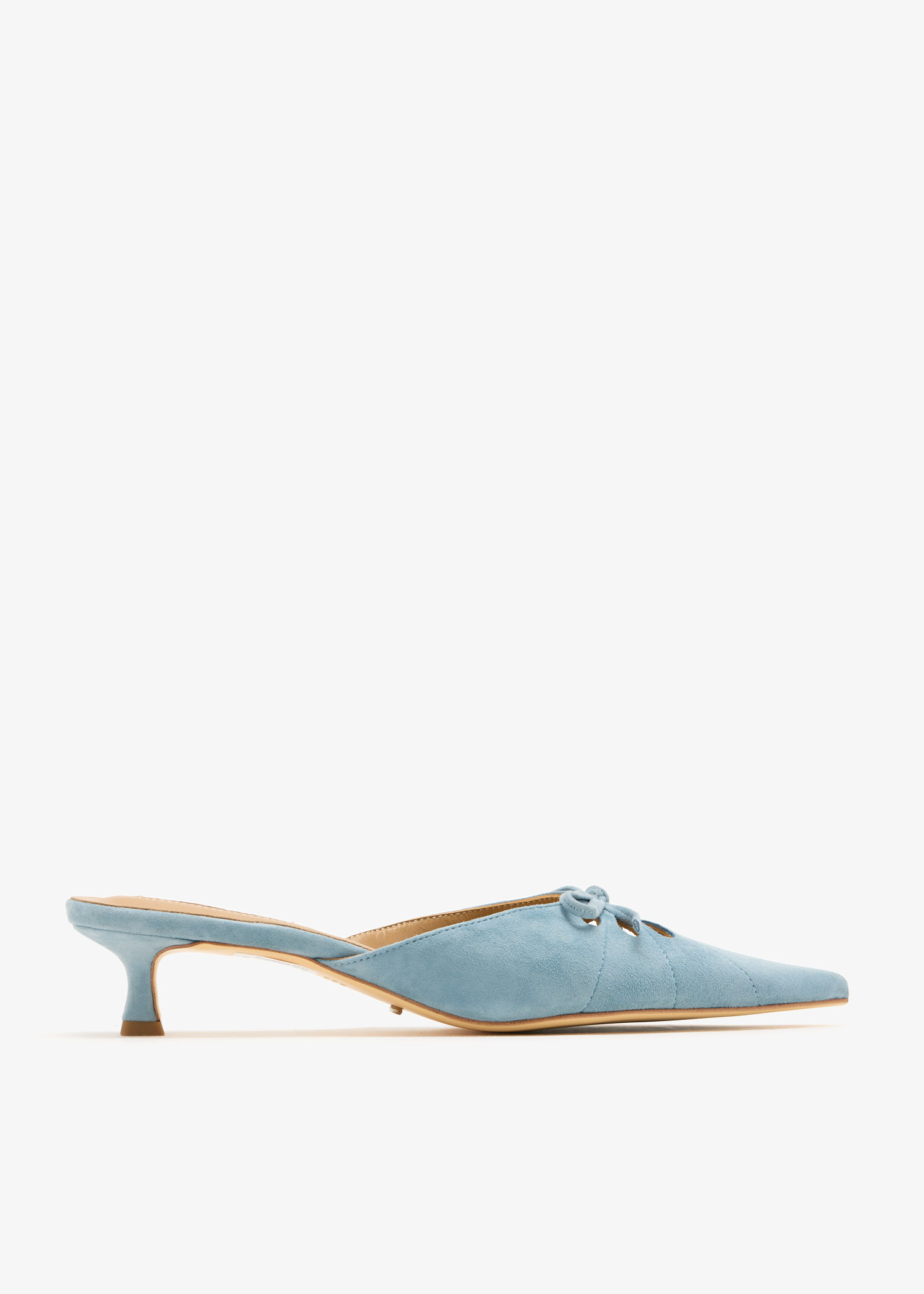 

Cammie mules, Blue