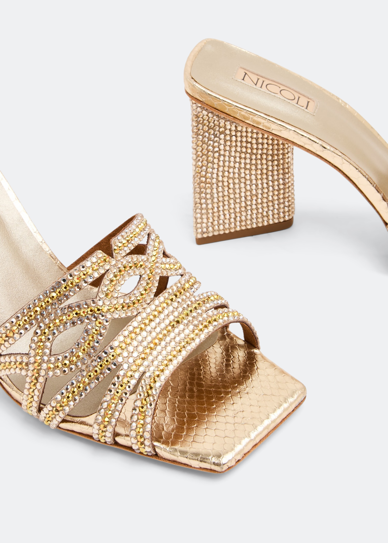 

Capella sandals, Gold