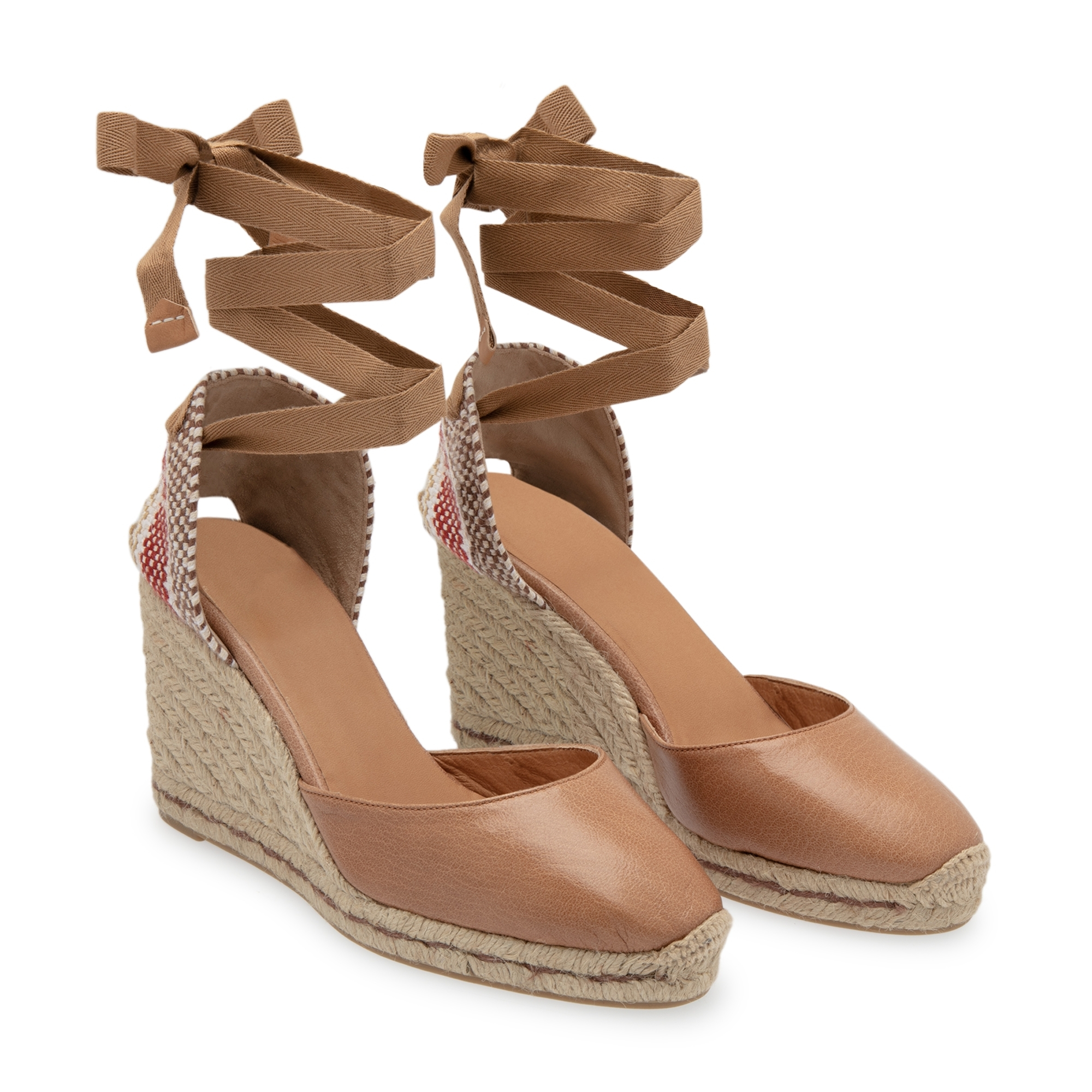 

Carina wedge espadrilles, Brown