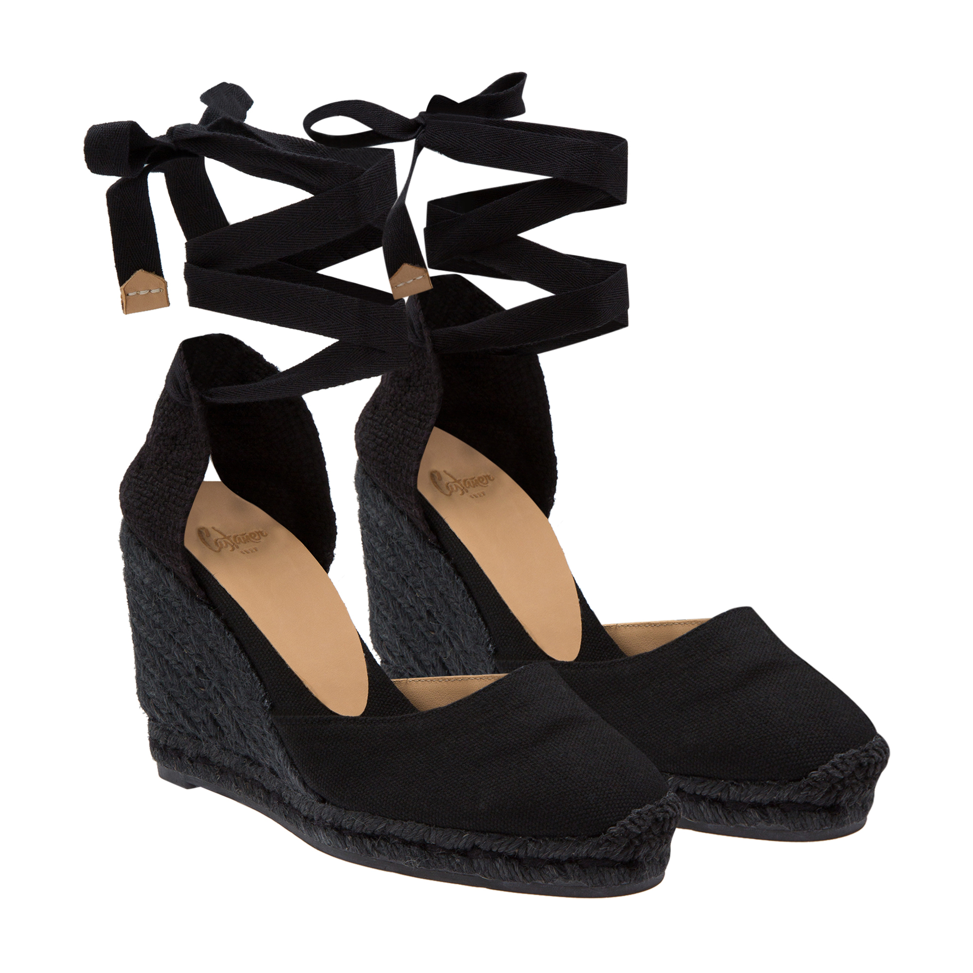 

Carina wedge espadrilles, Black