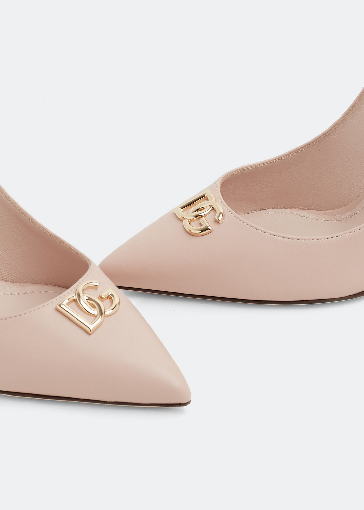 

DG logo pumps, Pink