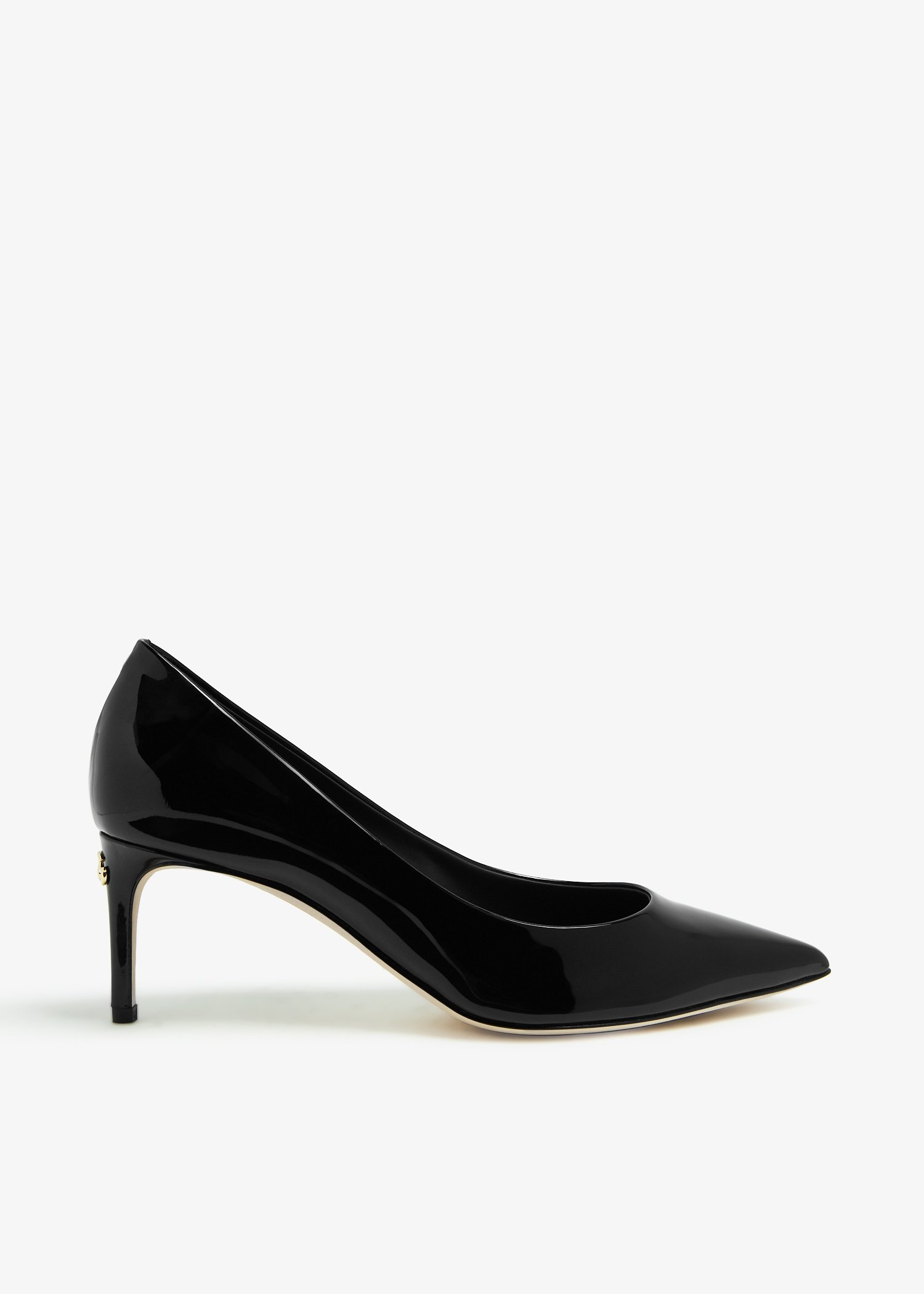 

Patent leather pumps, Black