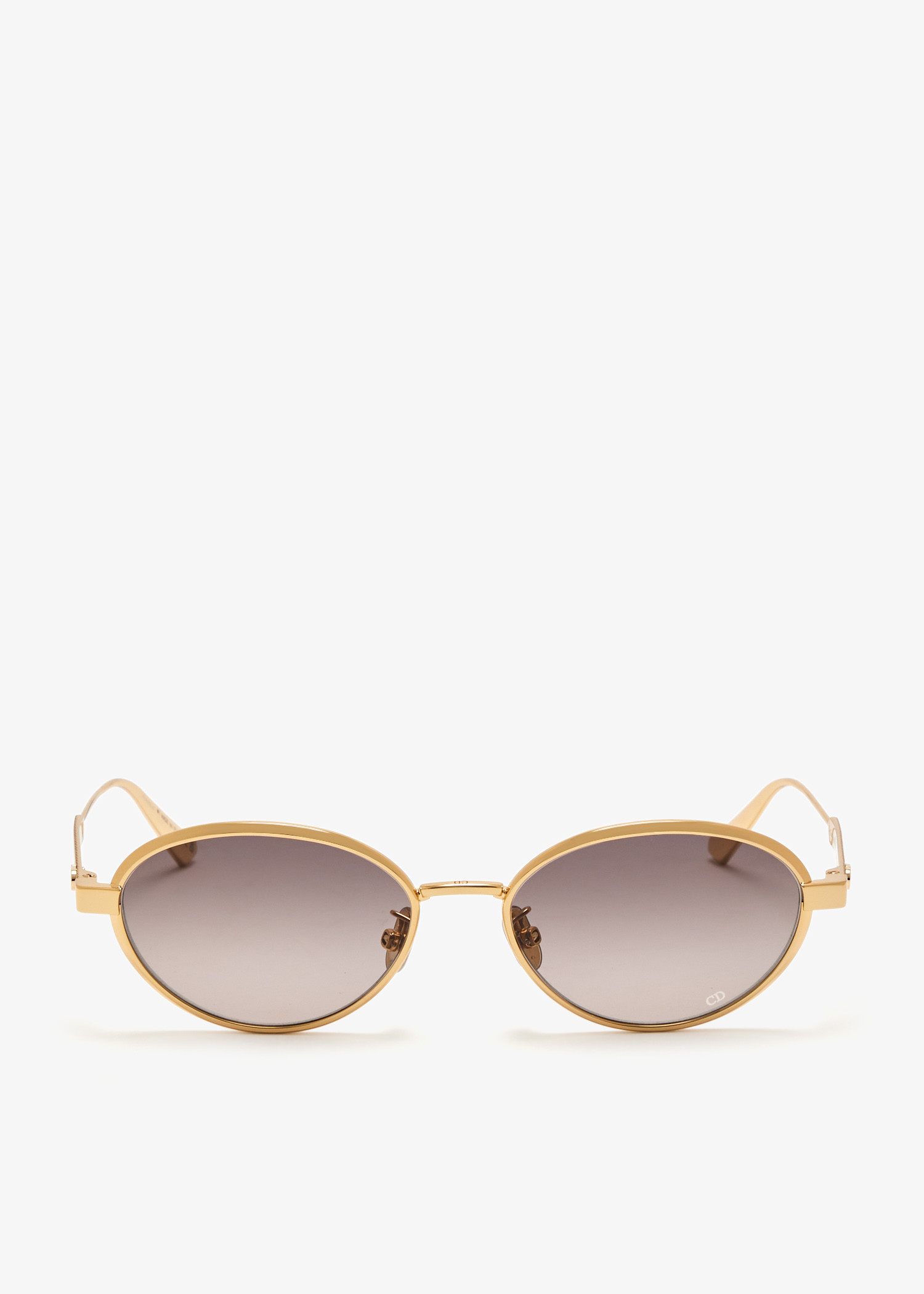 

DiorCannage R1U oval sunglasses, Gold