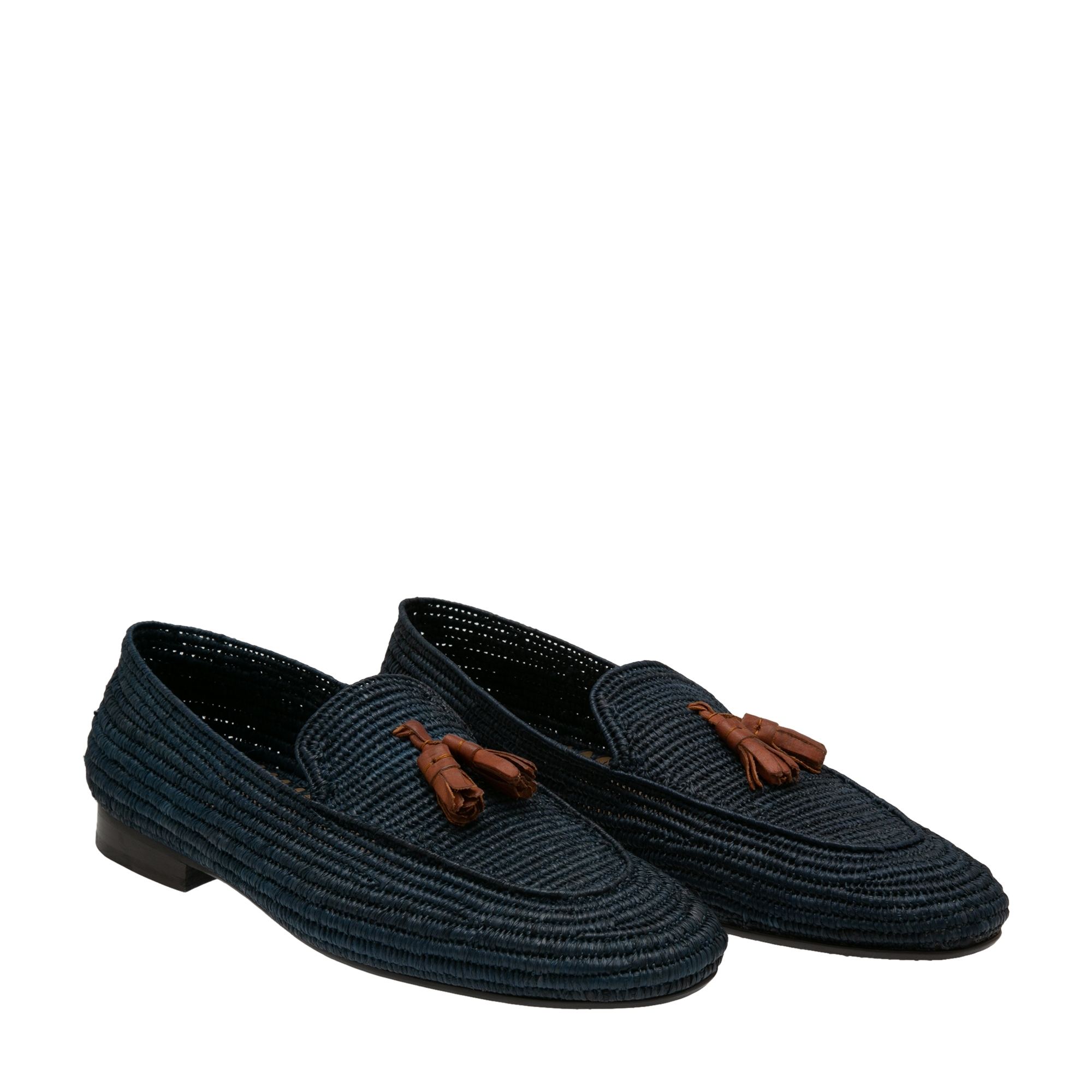 

Cesare moccasins, Blue