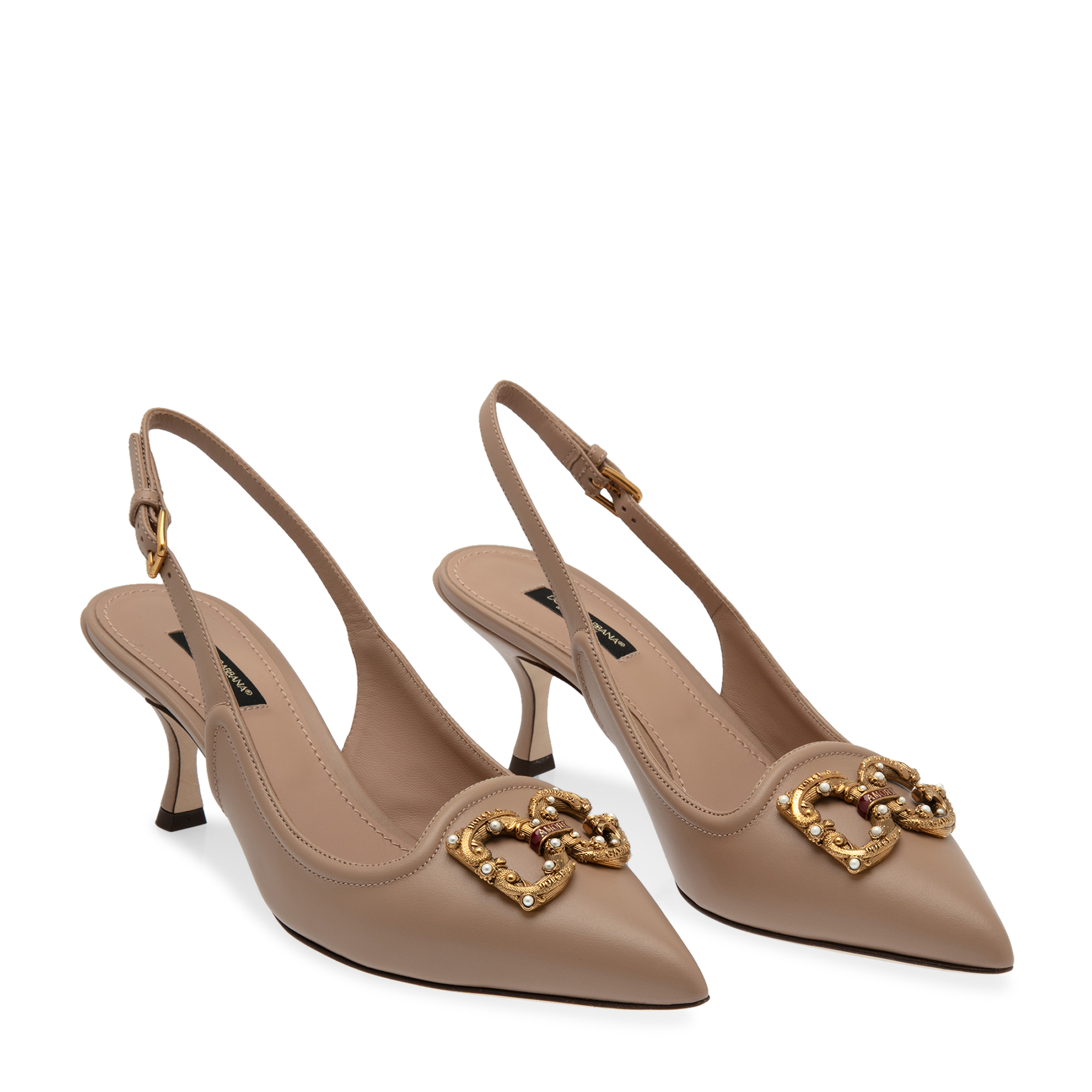 

Amore slingback pumps, Beige