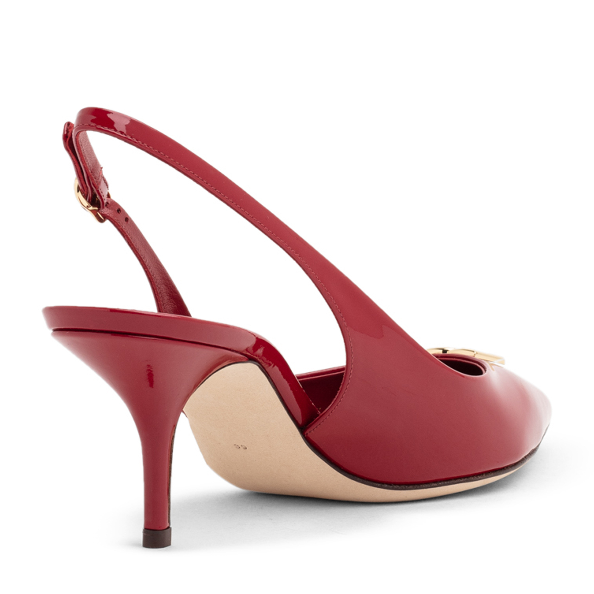 

Cardinale DG logo pumps, Red