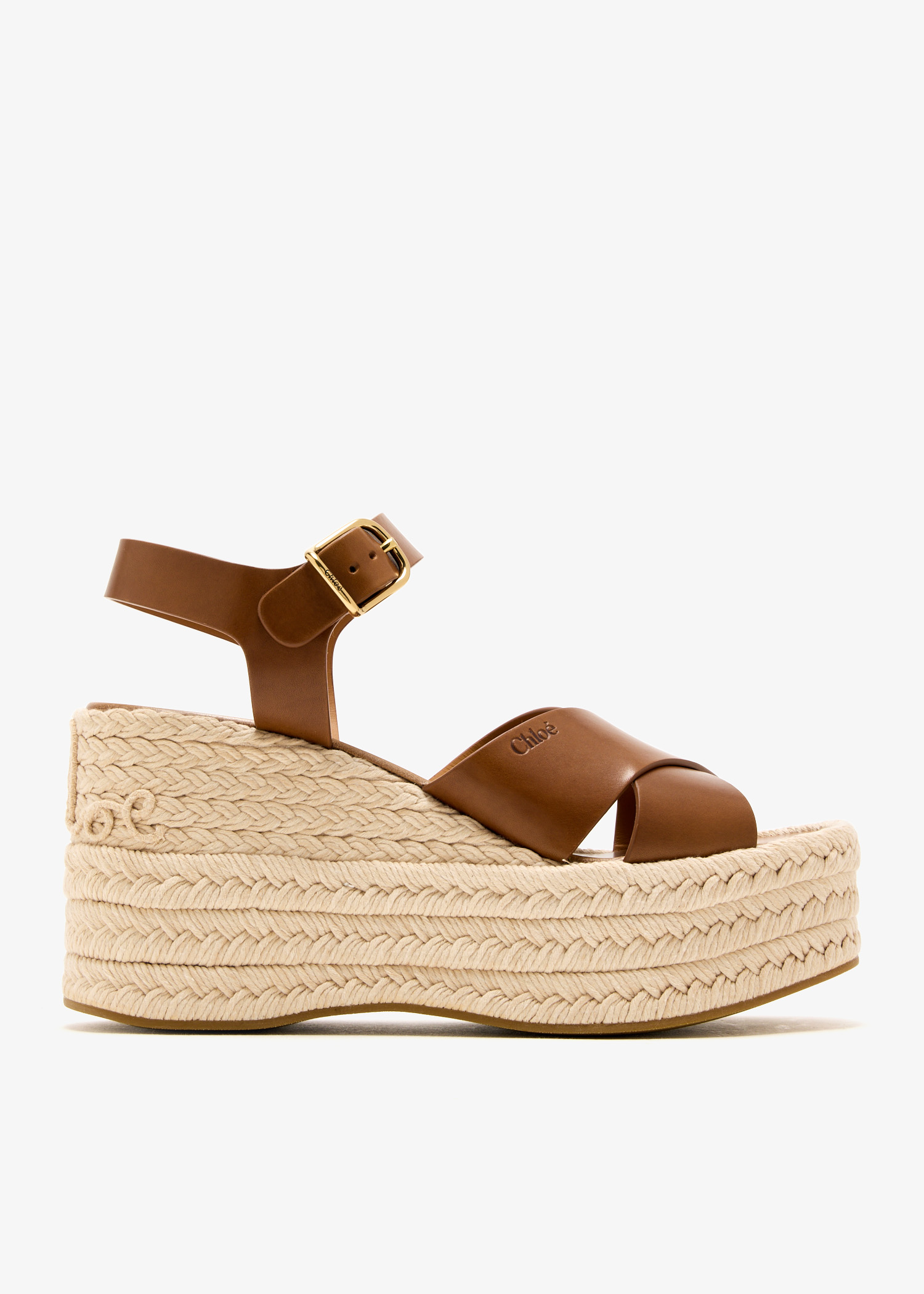 

Isla wedge espadrilles, Brown