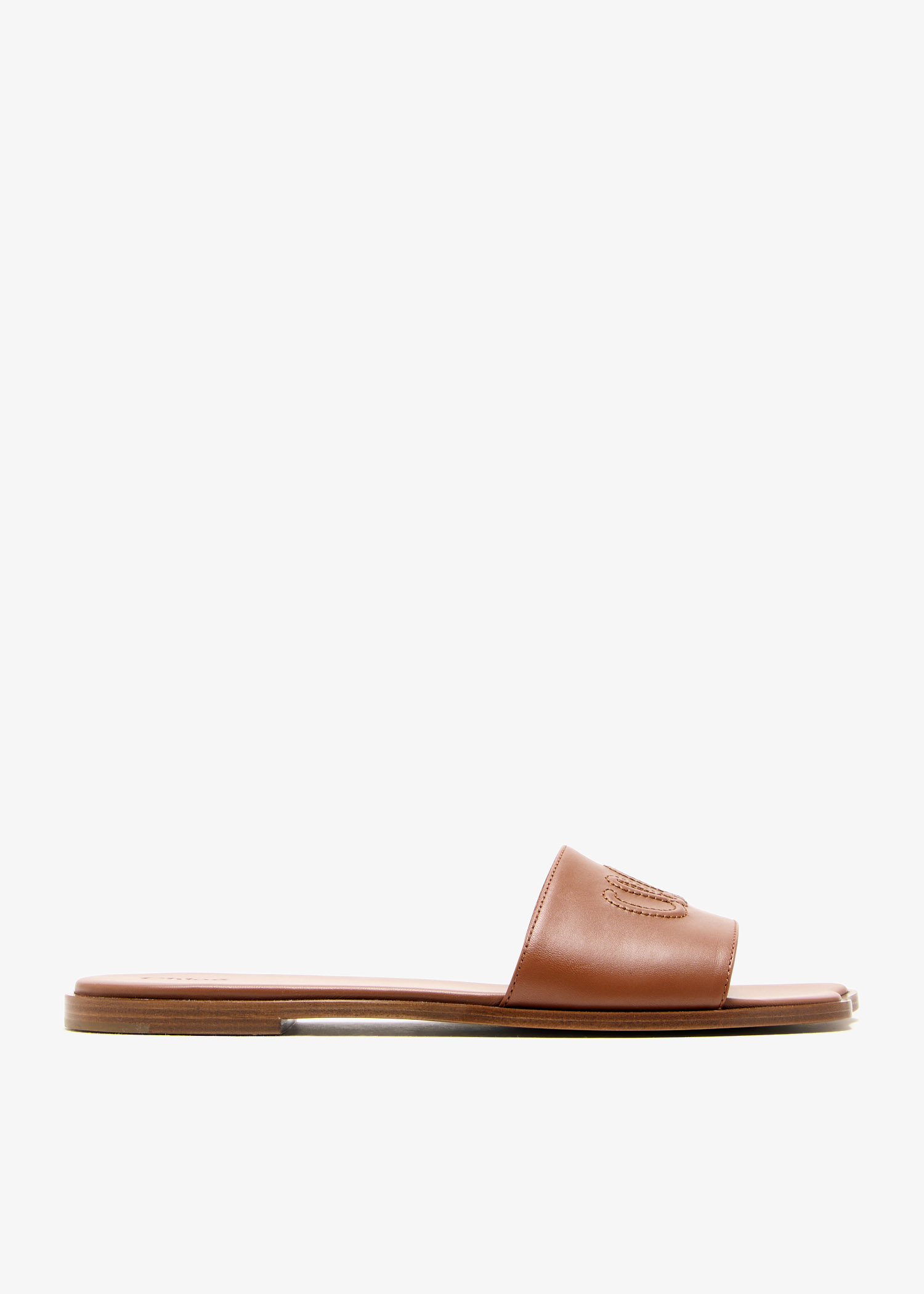 

Soleil slide sandals, Brown