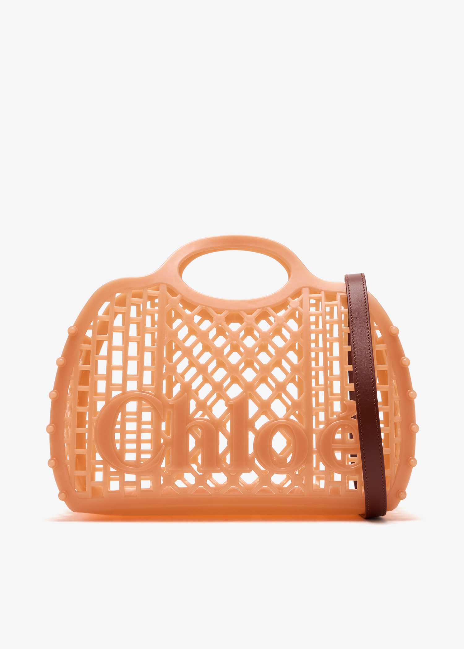 

Cage tote bag, Beige