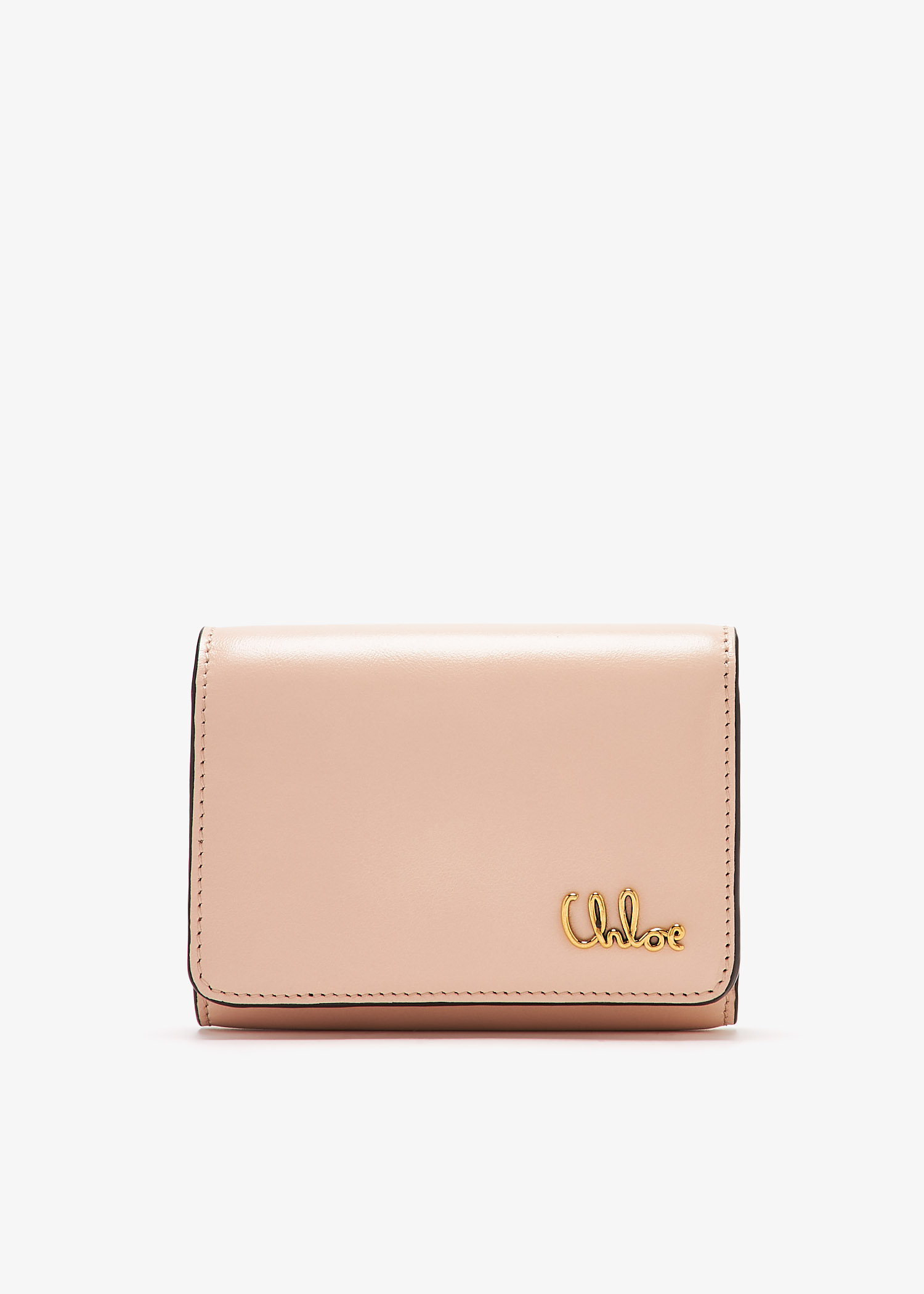 

Small Chloé Iconic tri-fold wallet, Pink