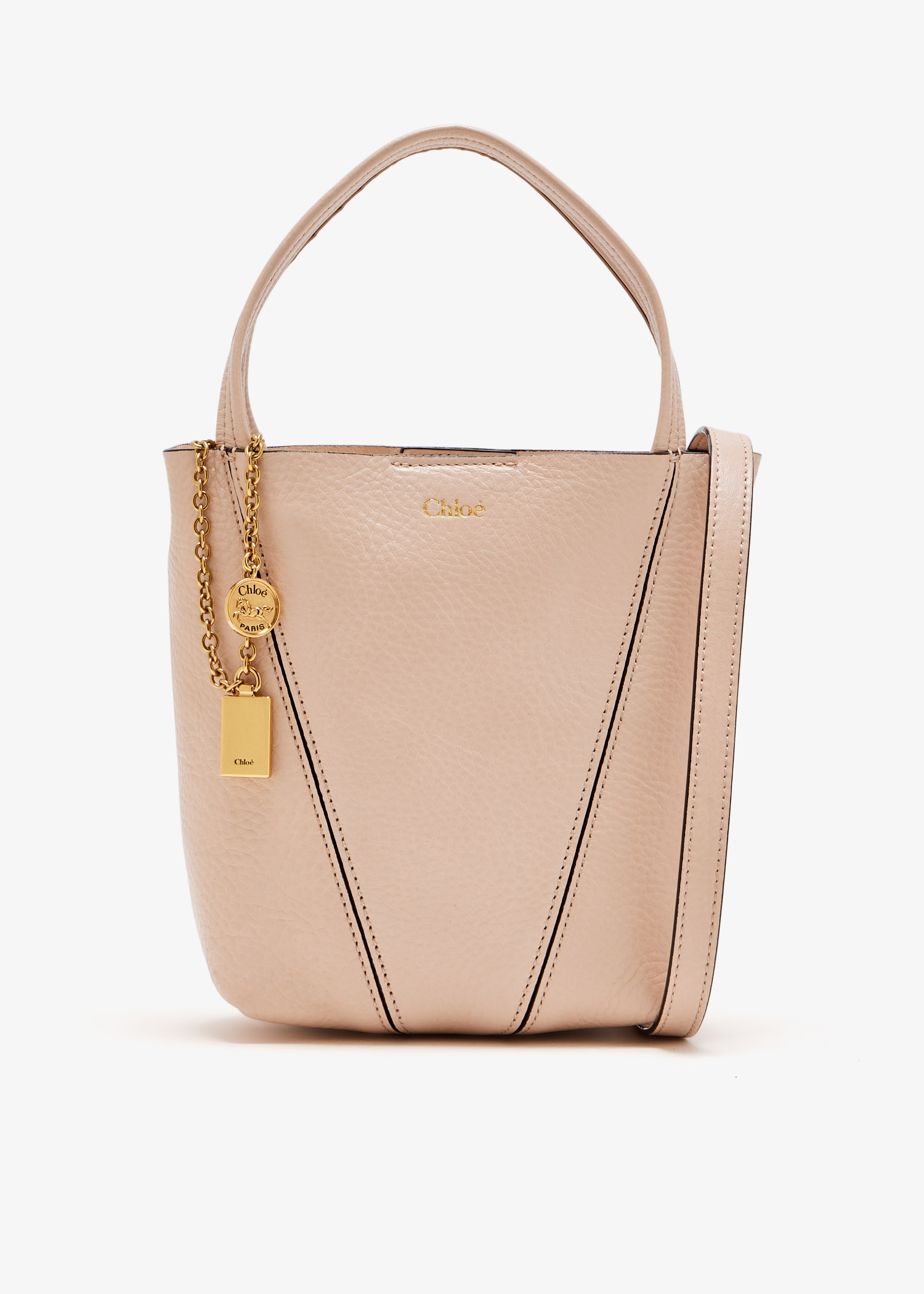 

Spin small tote bag, Pink